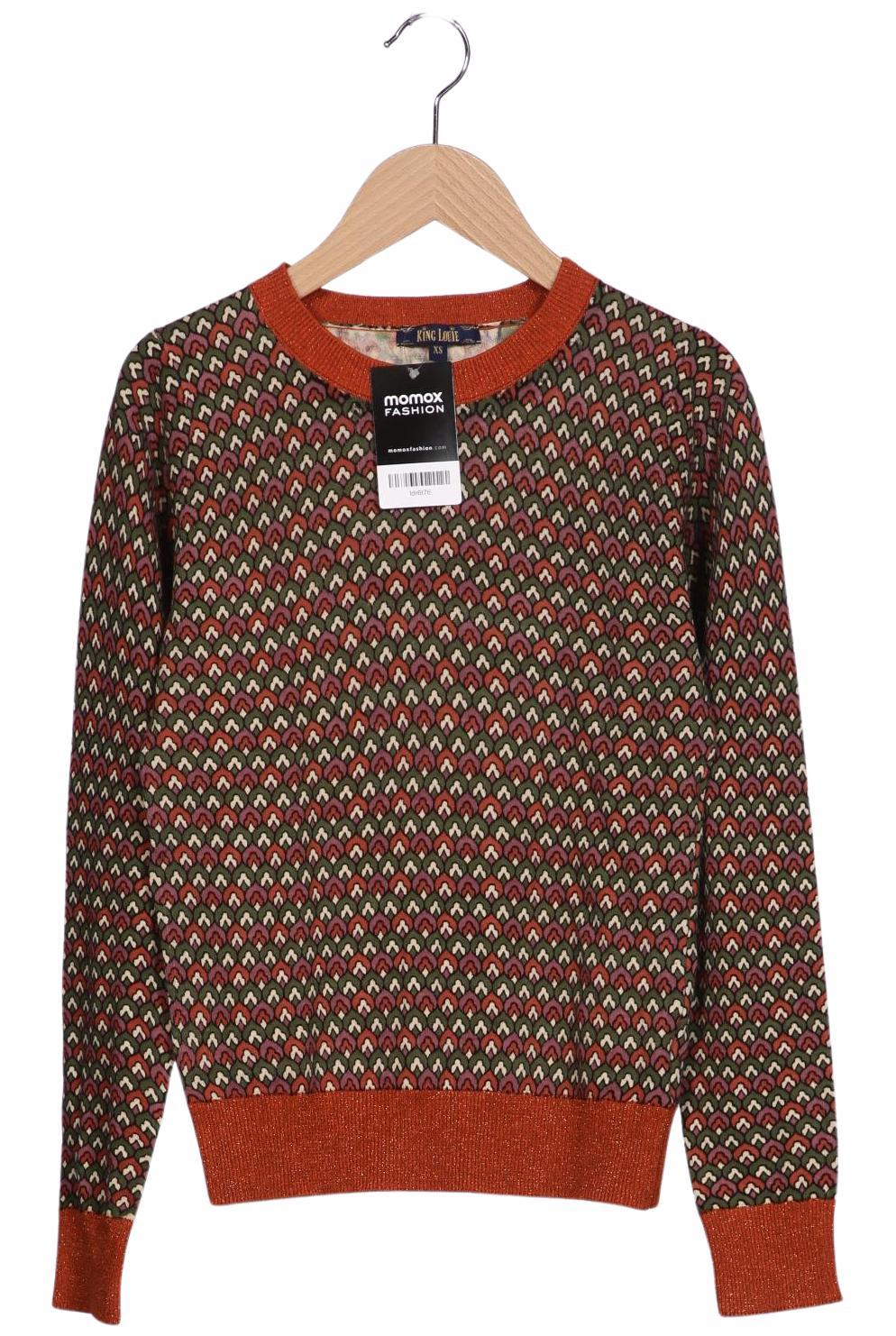 

King Louie Damen Pullover, braun, Gr. 34