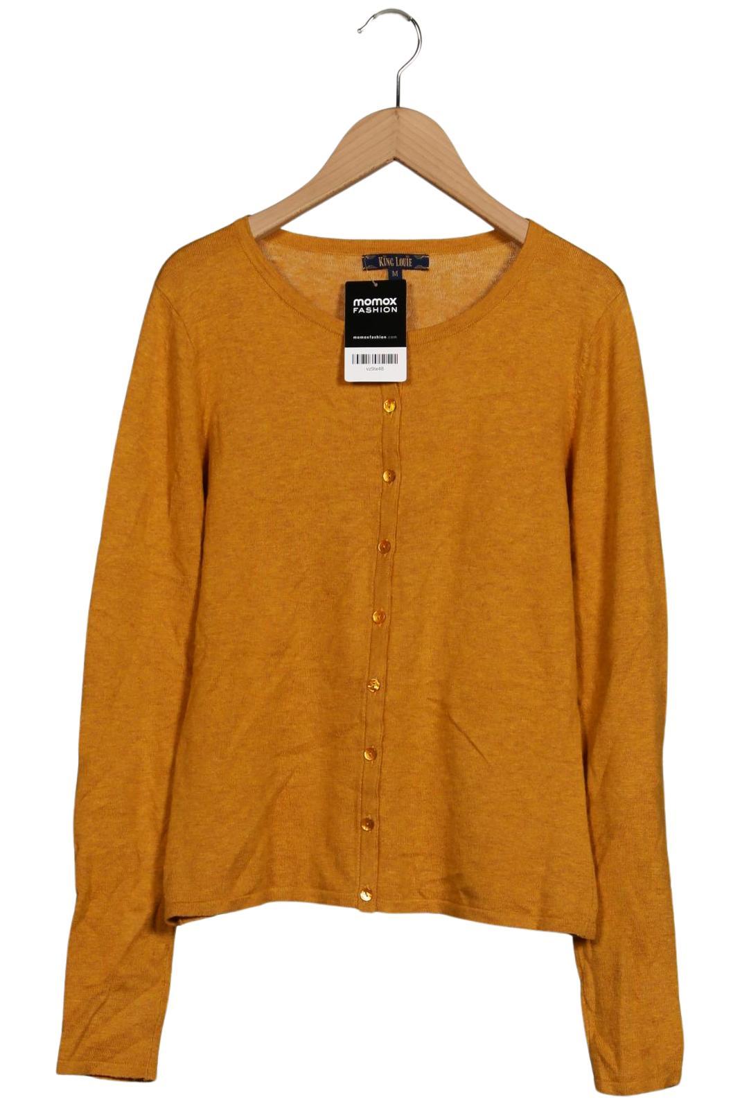 

King Louie Damen Strickjacke, orange, Gr. 38