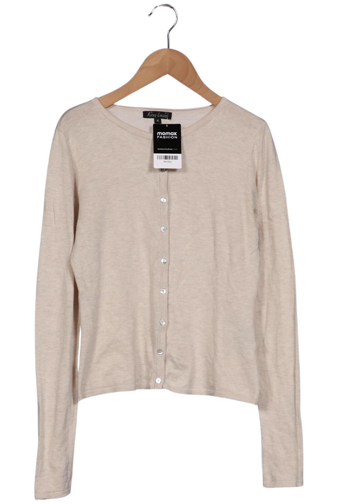 

King Louie Damen Strickjacke, beige, Gr. 38
