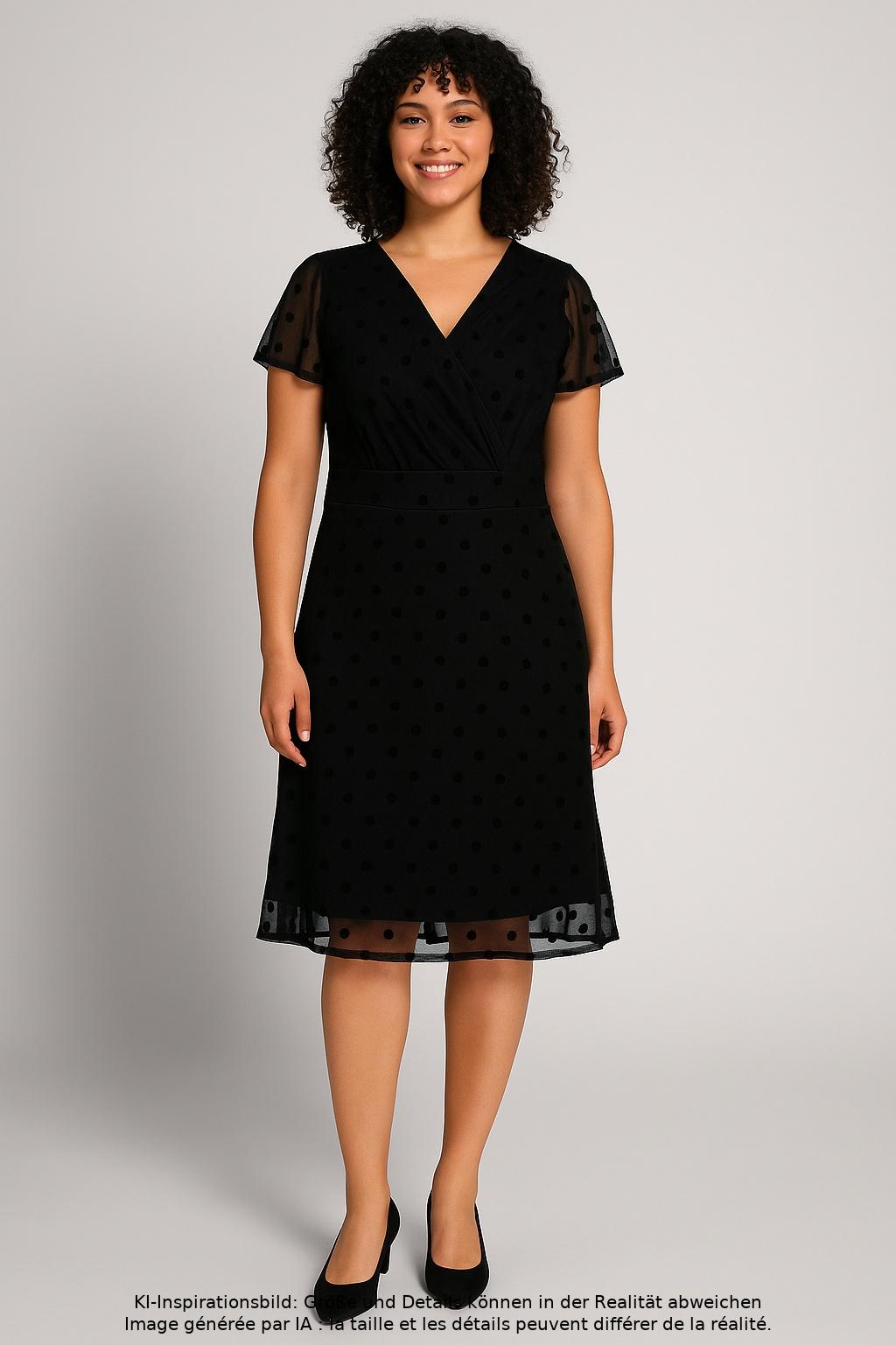 

King Louie Damen Kleid, schwarz, Gr. 36