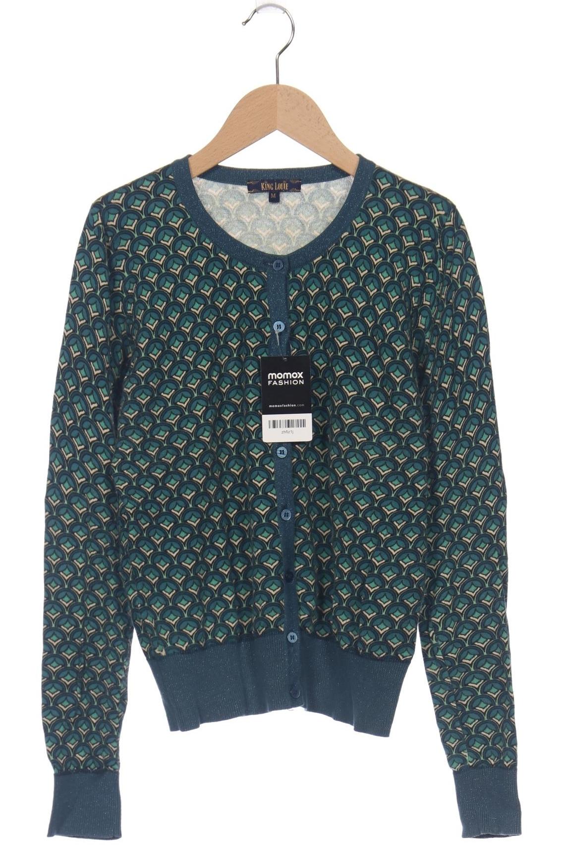 

King Louie Damen Strickjacke, marineblau, Gr. 38