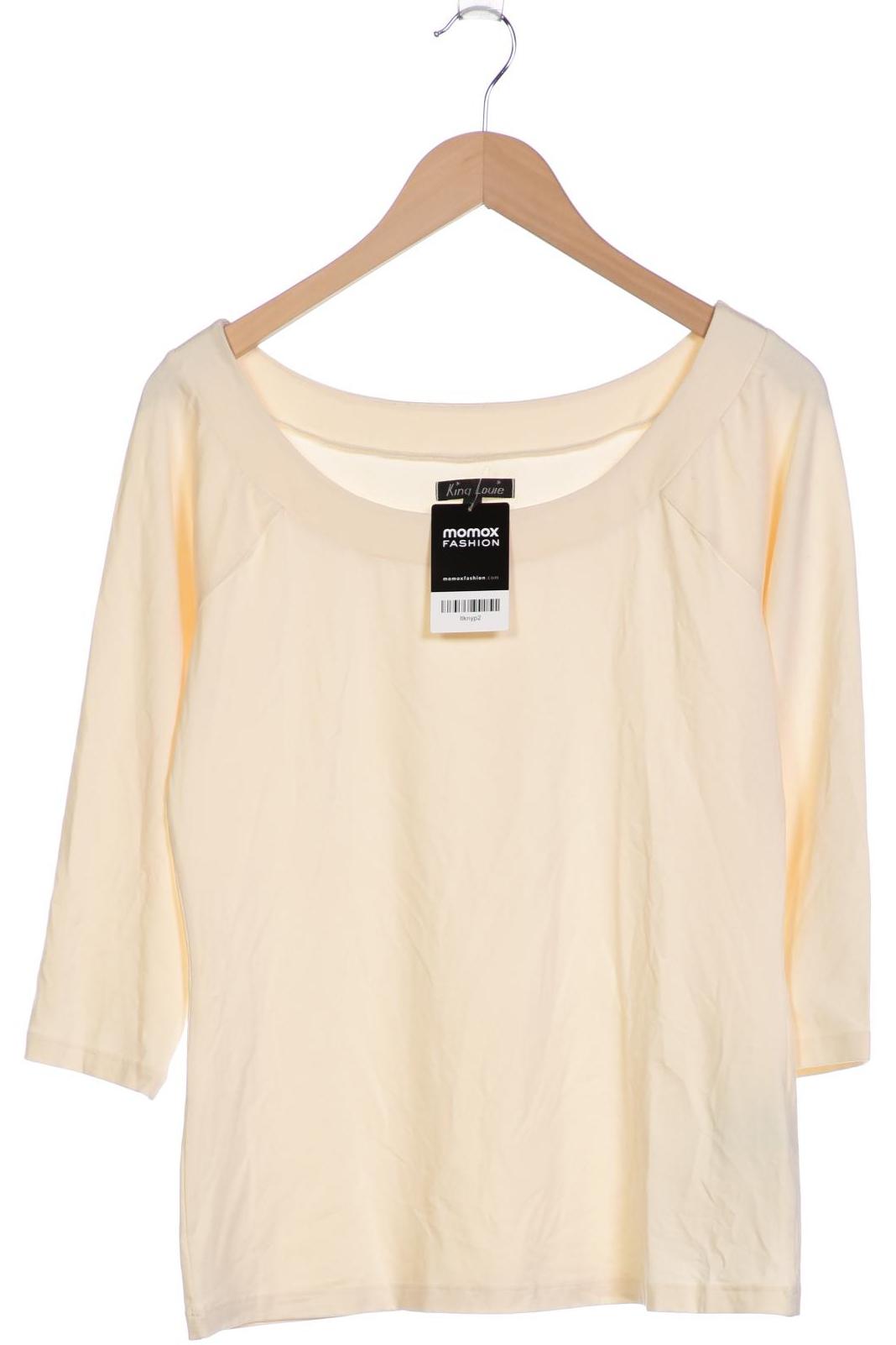 

King Louie Damen Langarmshirt, beige, Gr. 42