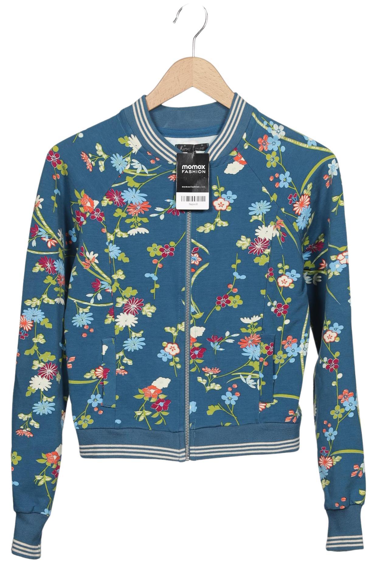 

King Louie Damen Sweatshirt, blau, Gr. 36