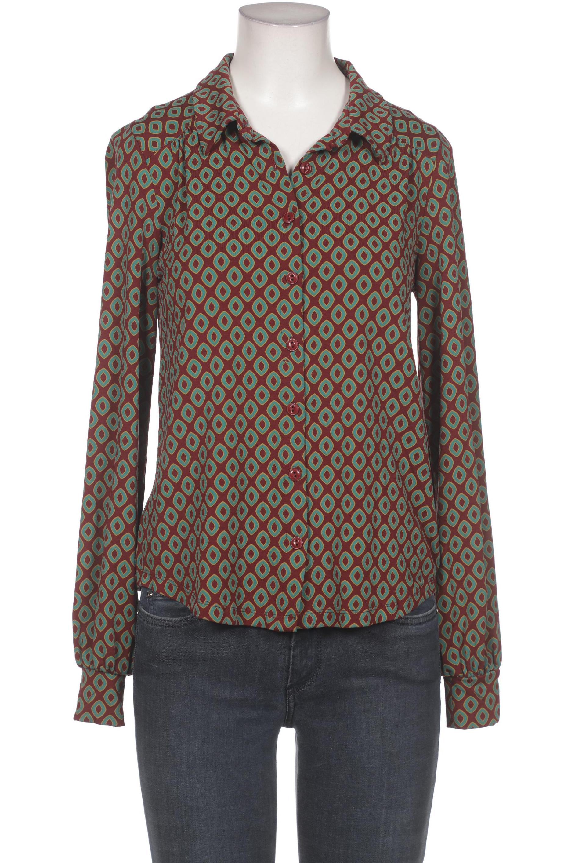 

King Louie Damen Bluse, bordeaux, Gr. 36