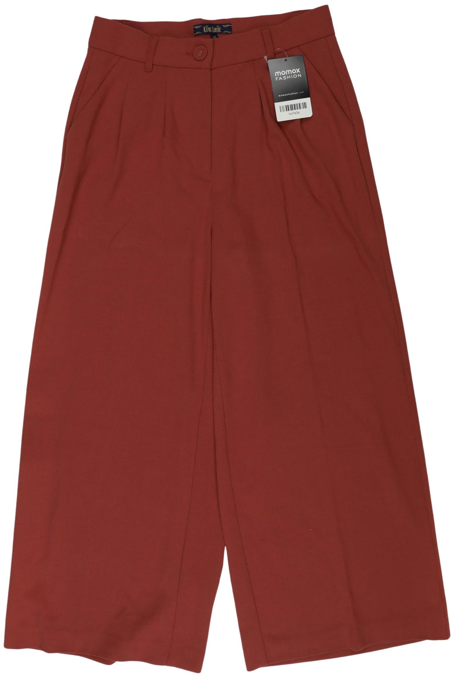 

King Louie Damen Stoffhose, rot, Gr. 36