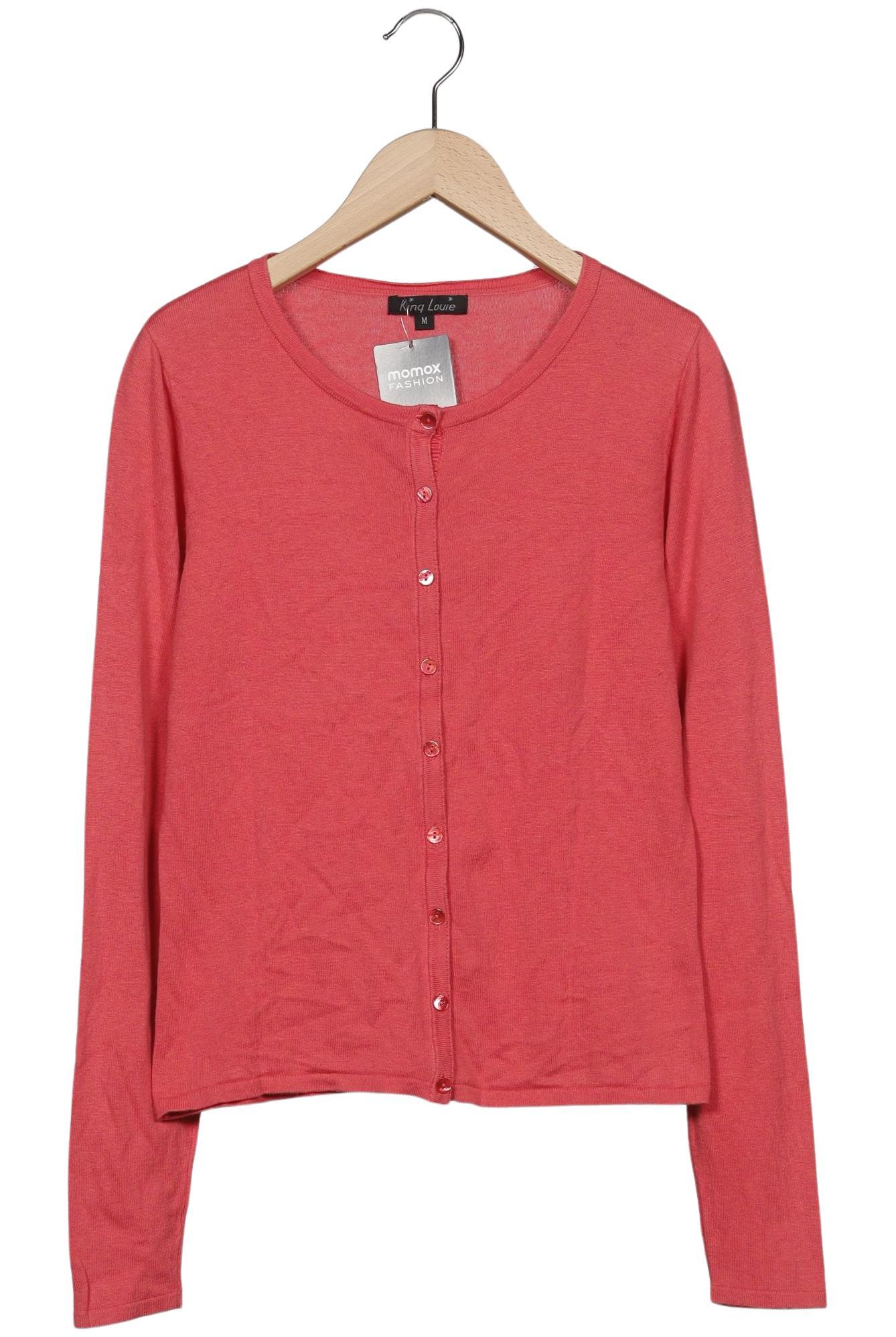 

King Louie Damen Strickjacke, rot, Gr. 38