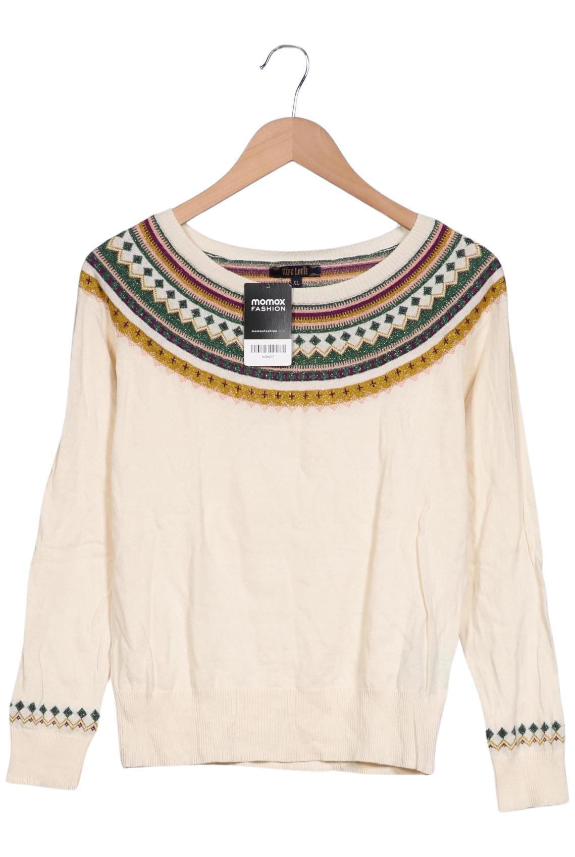 

King Louie Damen Pullover, cremeweiß, Gr. 44