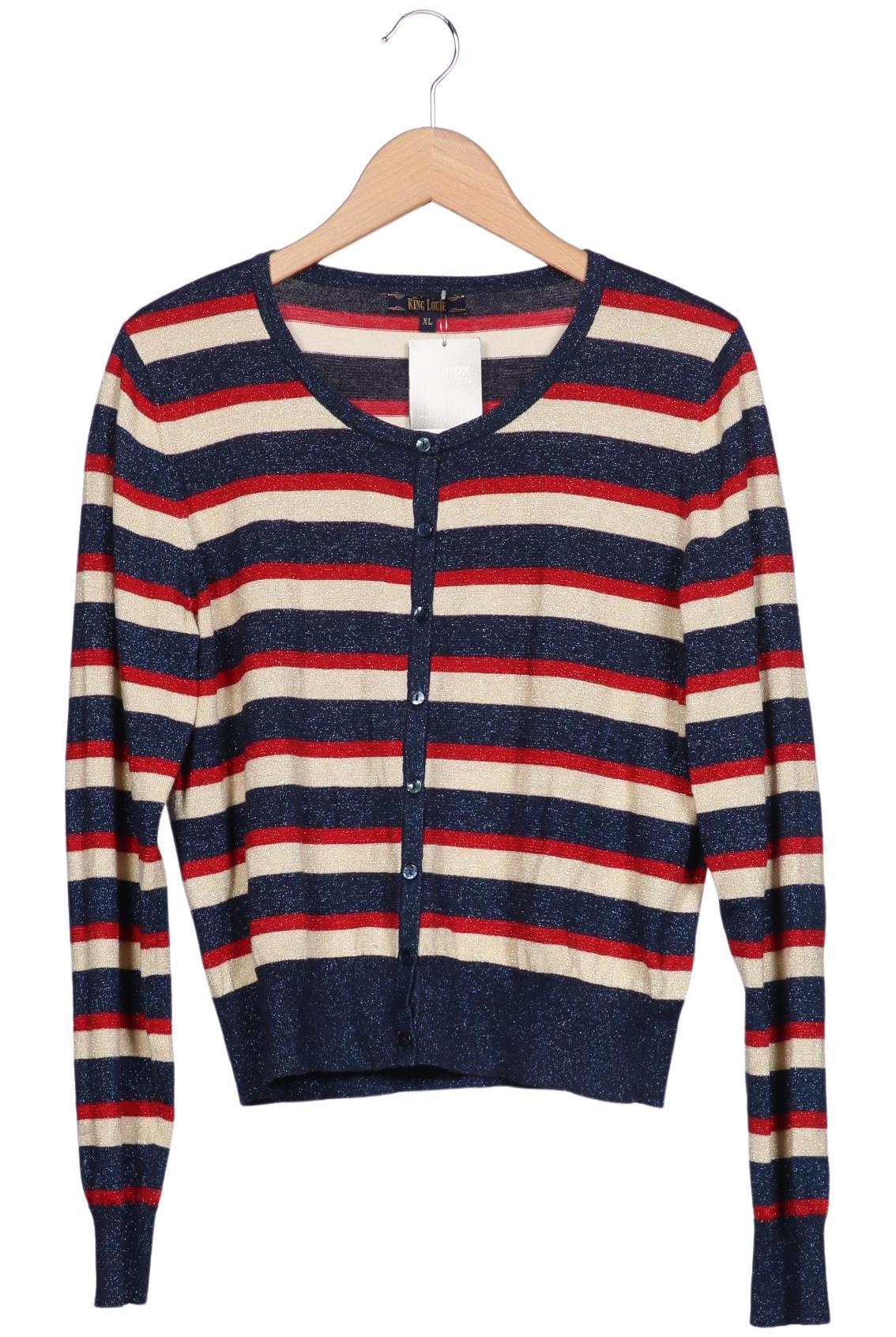 

King Louie Damen Strickjacke, mehrfarbig, Gr. 44