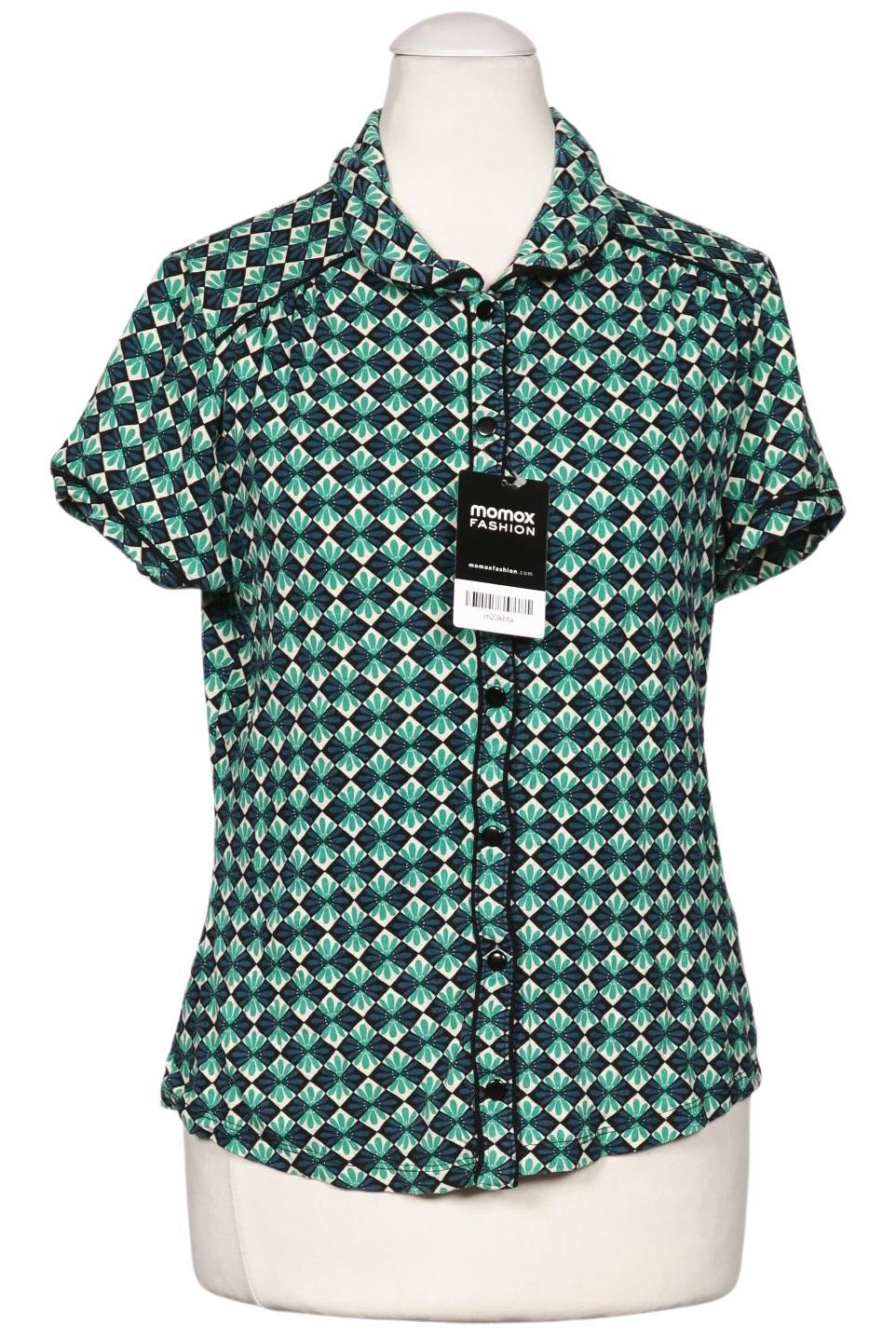 

King Louie Damen Bluse, grün, Gr. 38