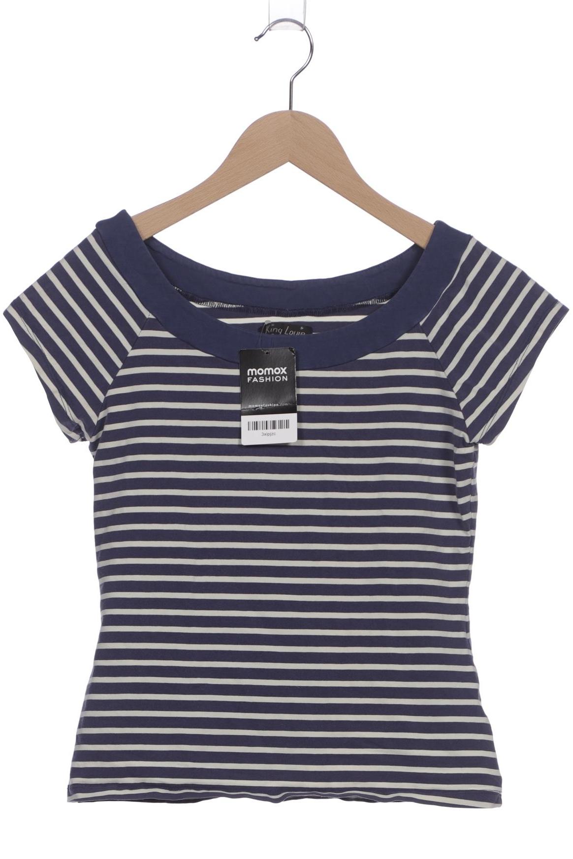 

King Louie Damen T-Shirt, blau, Gr. 36