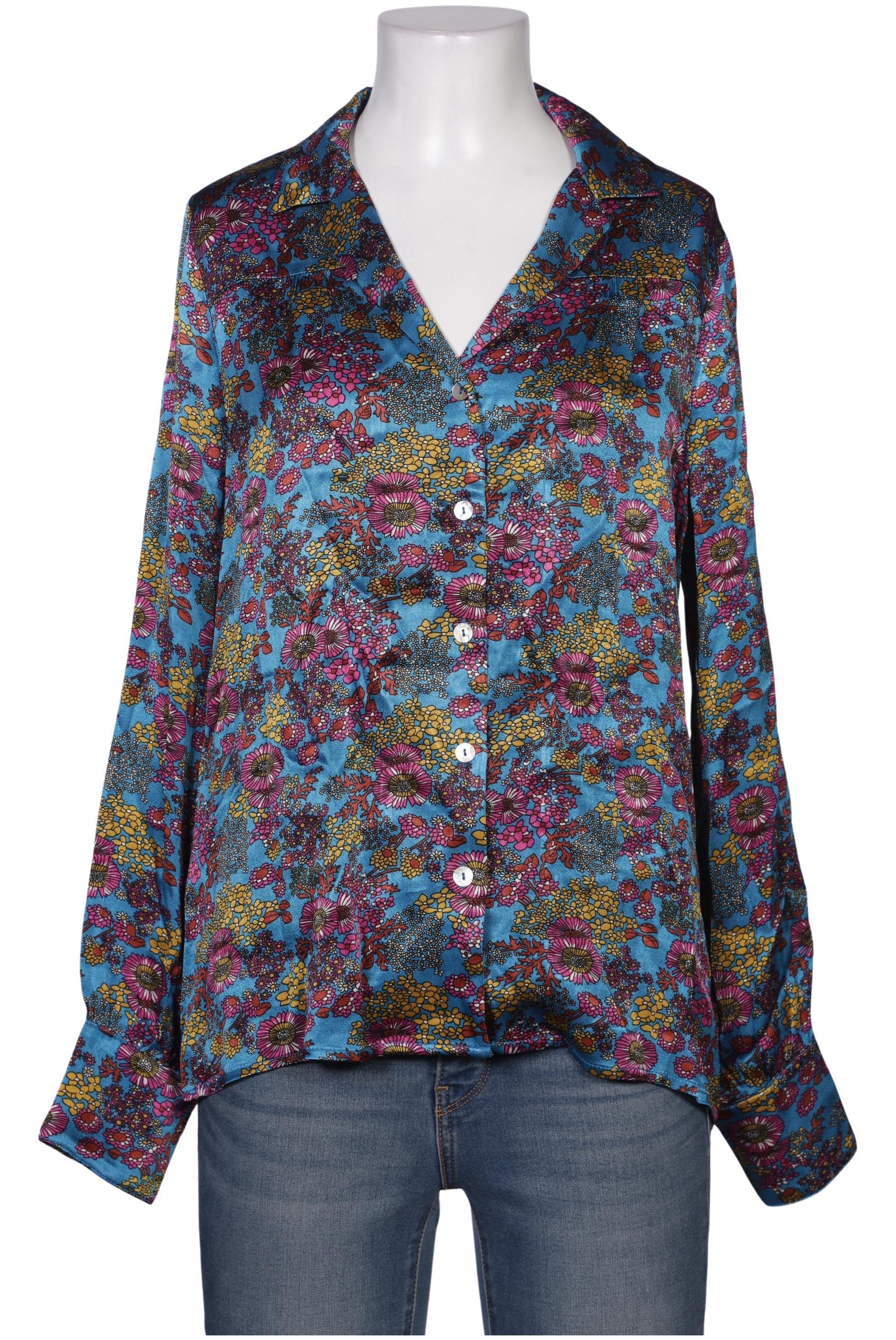 

King Louie Damen Bluse, mehrfarbig, Gr. 40