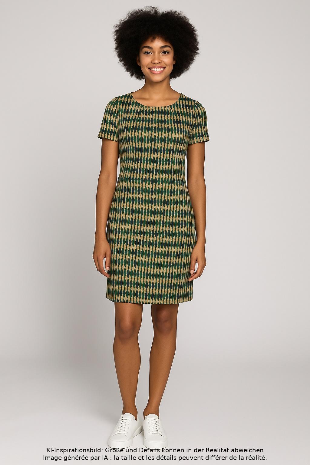 

King Louie Damen Kleid, mehrfarbig, Gr. 38