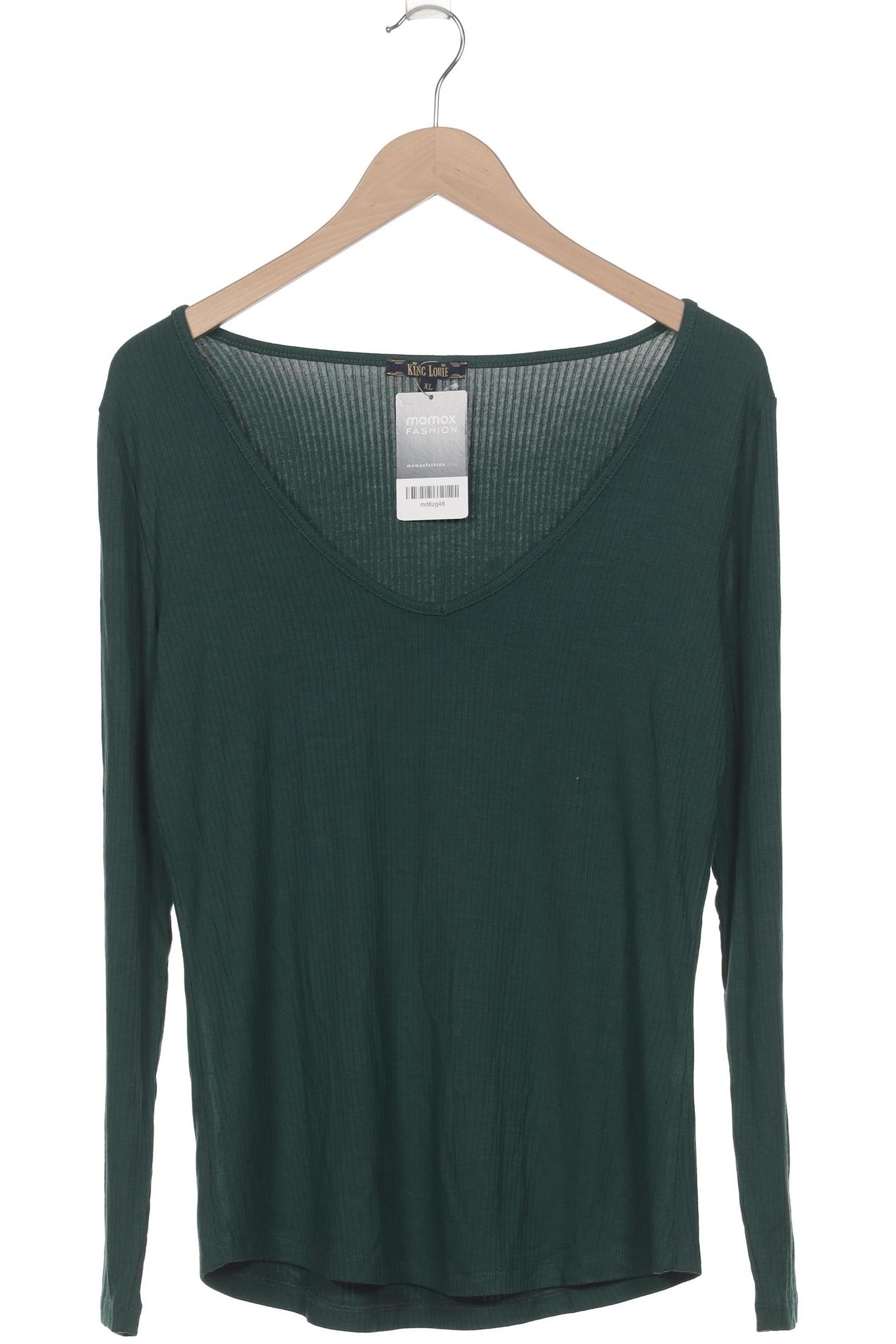

King Louie Damen Langarmshirt, grün, Gr. 44