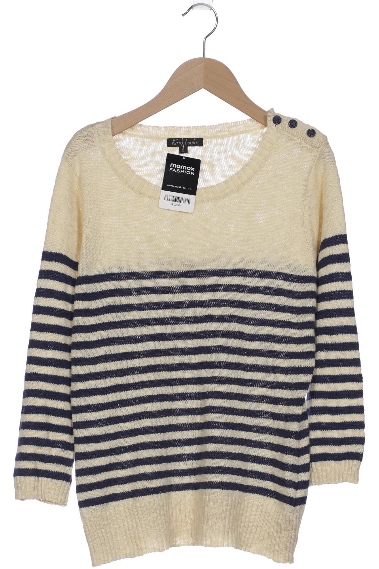 

King Louie Damen Pullover, cremeweiß, Gr. 42