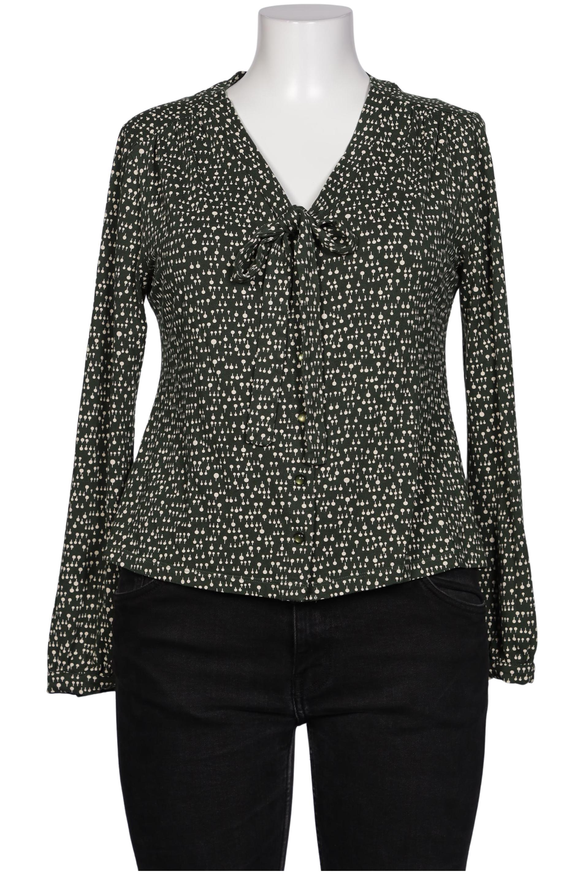 

King Louie Damen Bluse, grün, Gr. 44