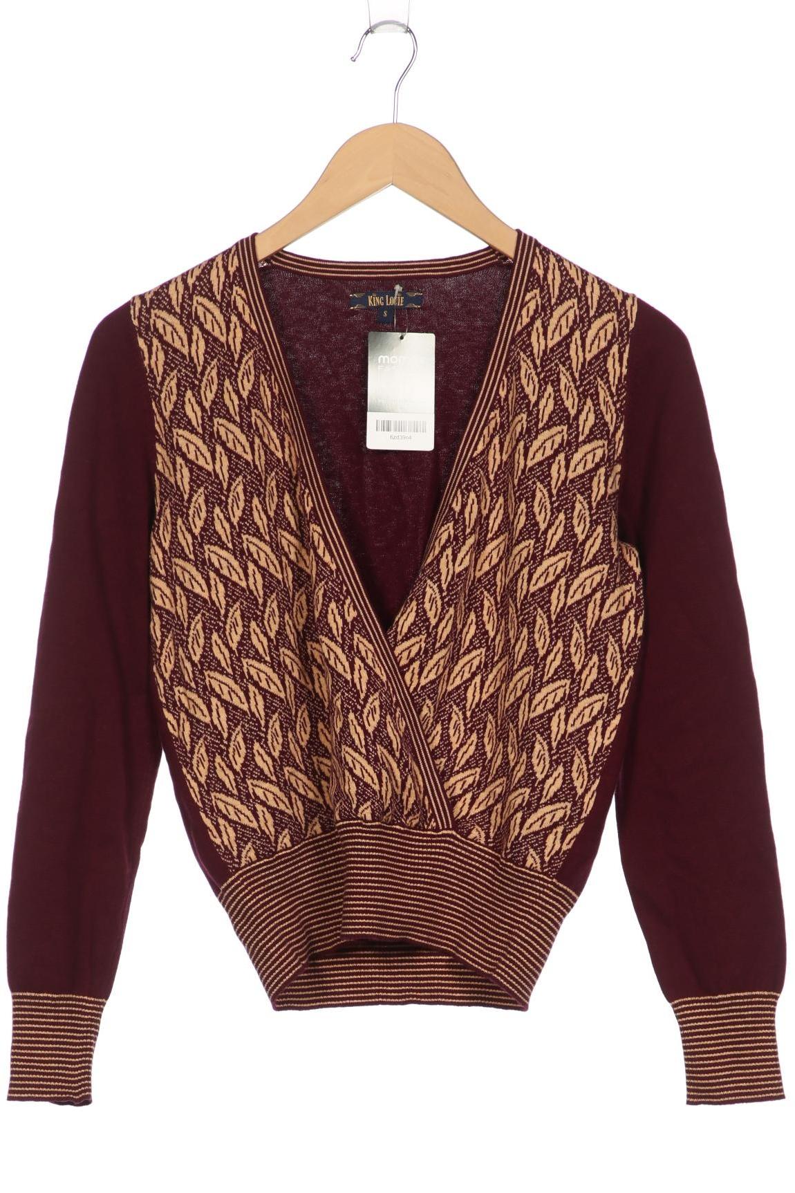 

King Louie Damen Pullover, bordeaux, Gr. 36