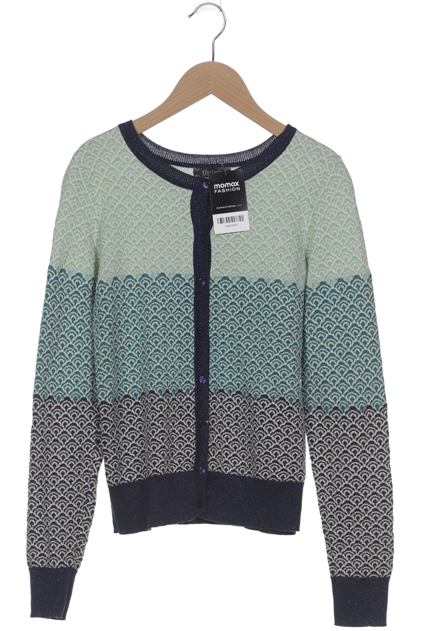 

King Louie Damen Strickjacke, grün, Gr. 38