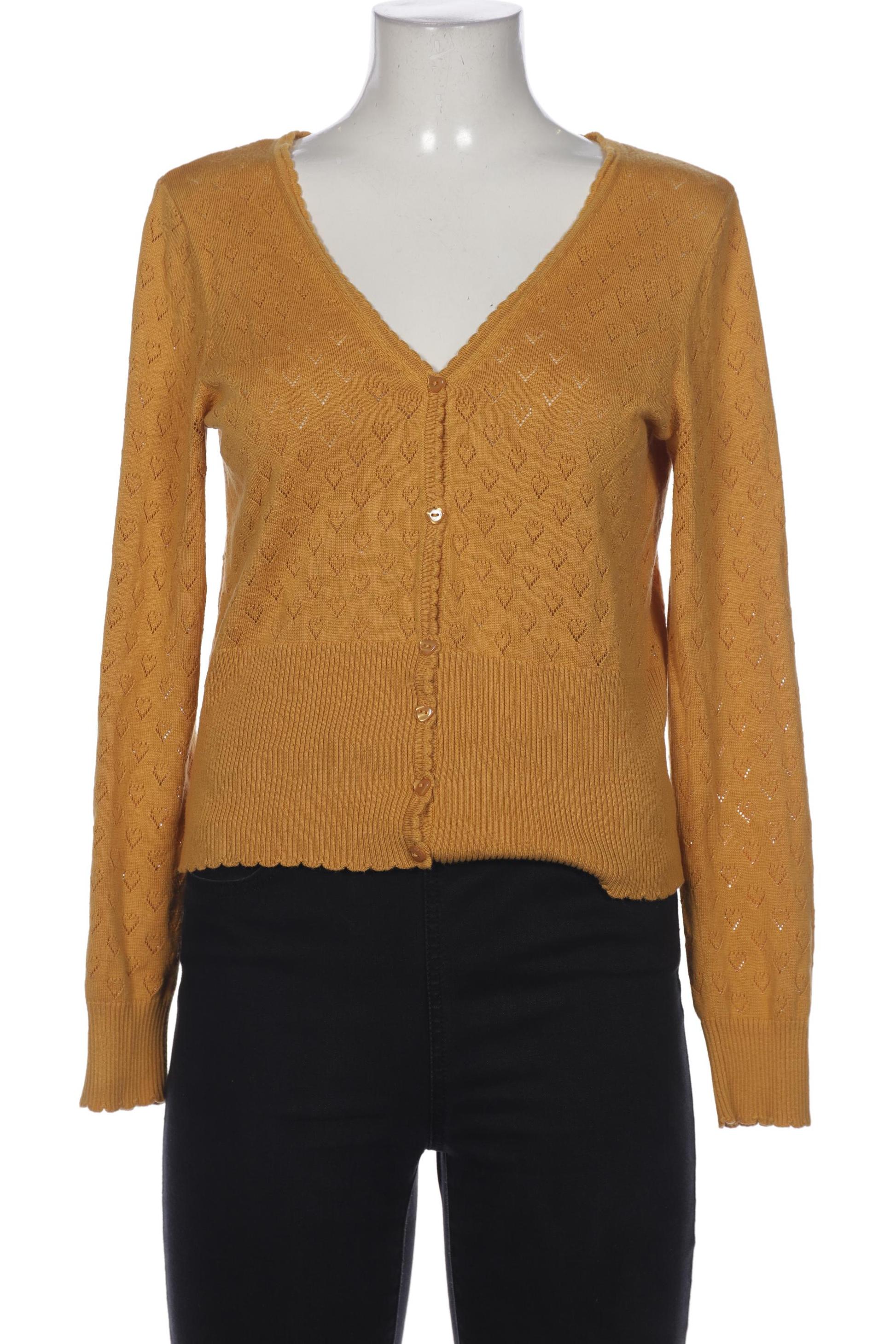 

King Louie Damen Strickjacke, orange, Gr. 42