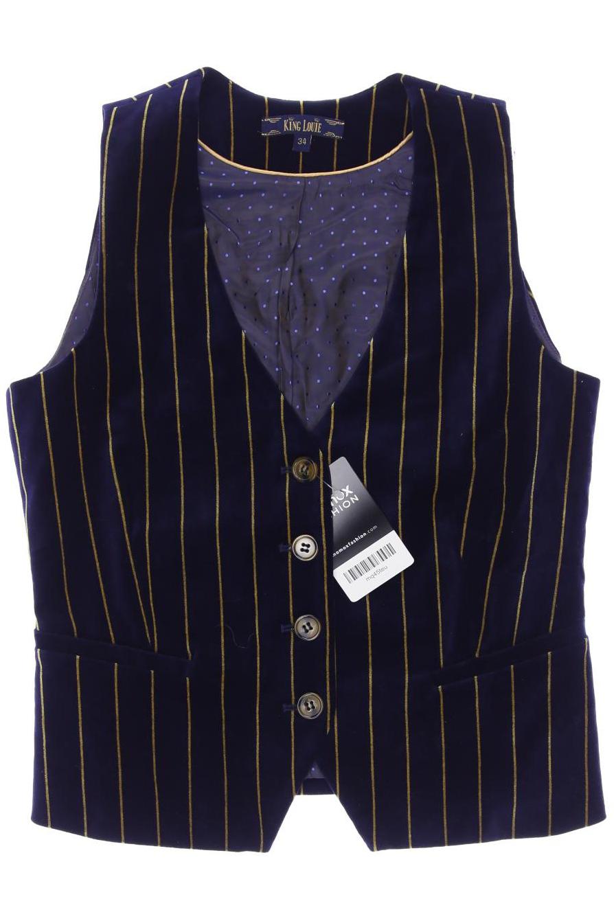 

KING LOUIE Damen Weste, marineblau