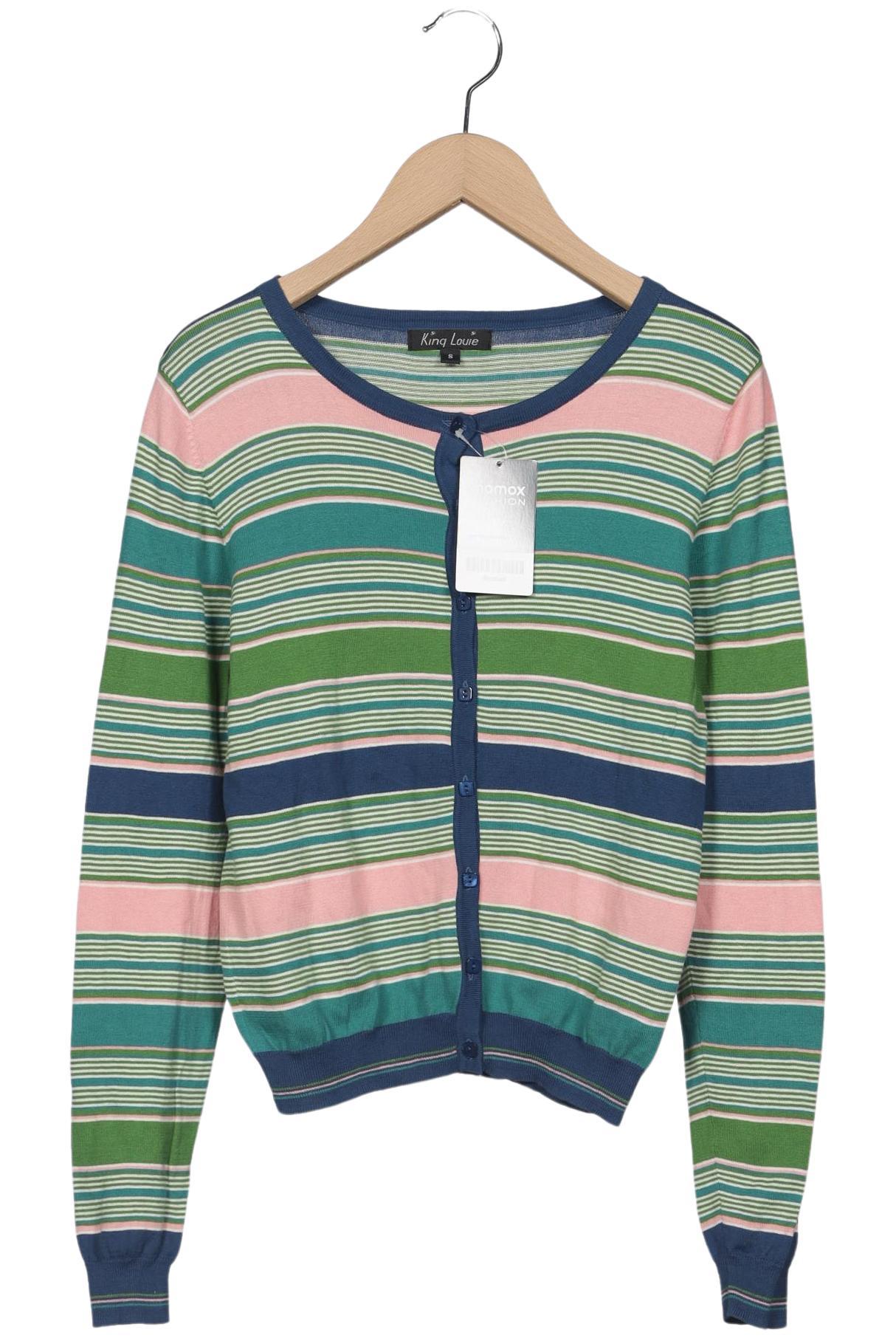 

King Louie Damen Strickjacke, mehrfarbig, Gr. 36