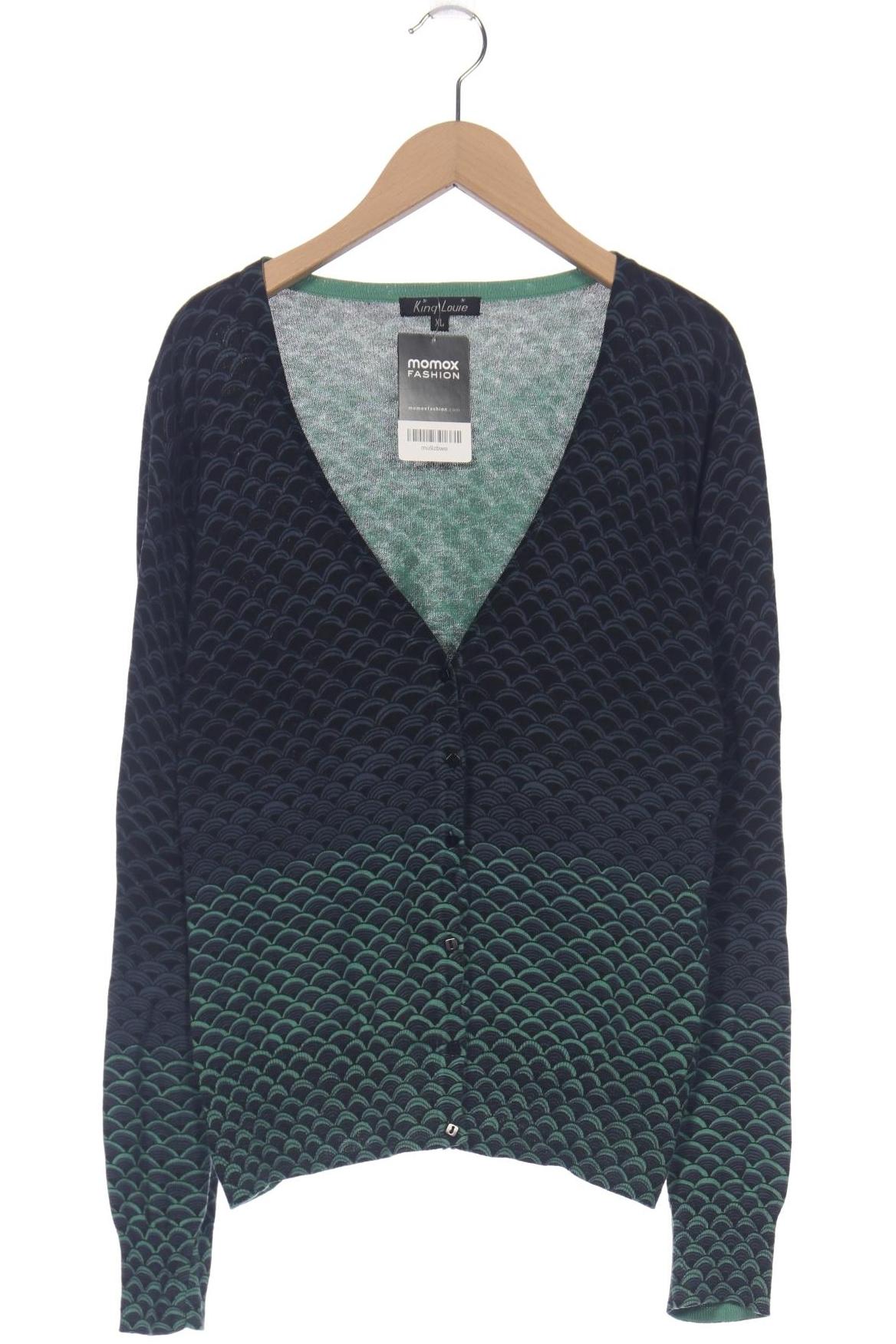 

King Louie Damen Strickjacke, mehrfarbig, Gr. 44