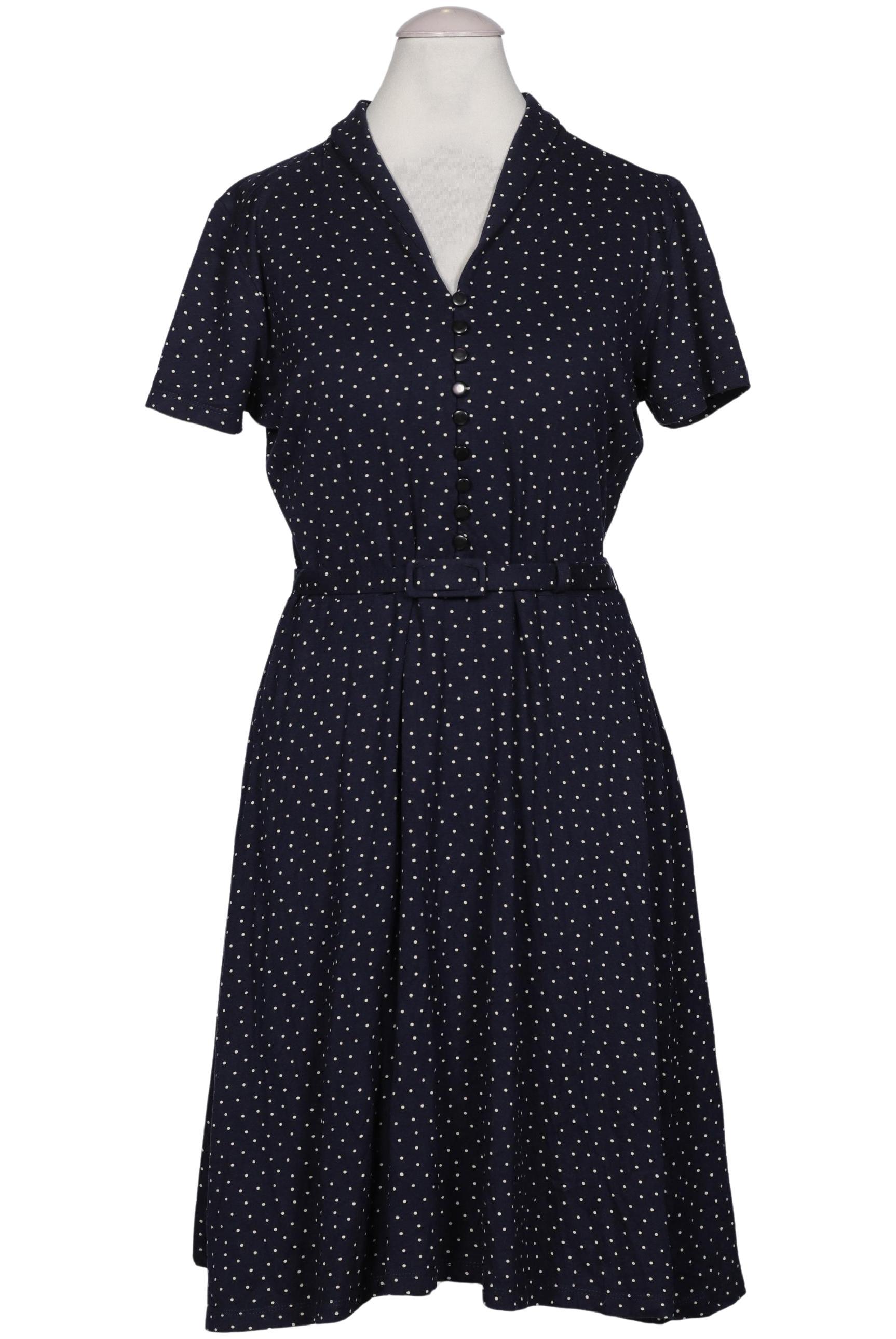 

King Louie Damen Kleid, marineblau, Gr. 38