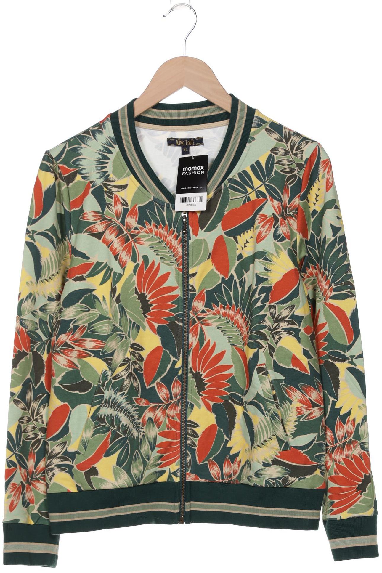 

King Louie Damen Sweatshirt, grün, Gr. 44