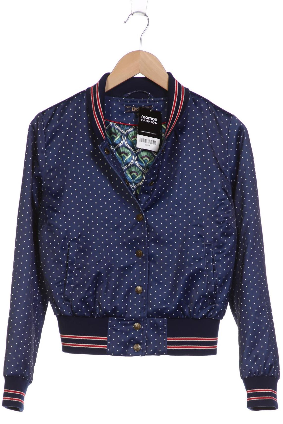 

King Louie Damen Jacke, marineblau, Gr. 36