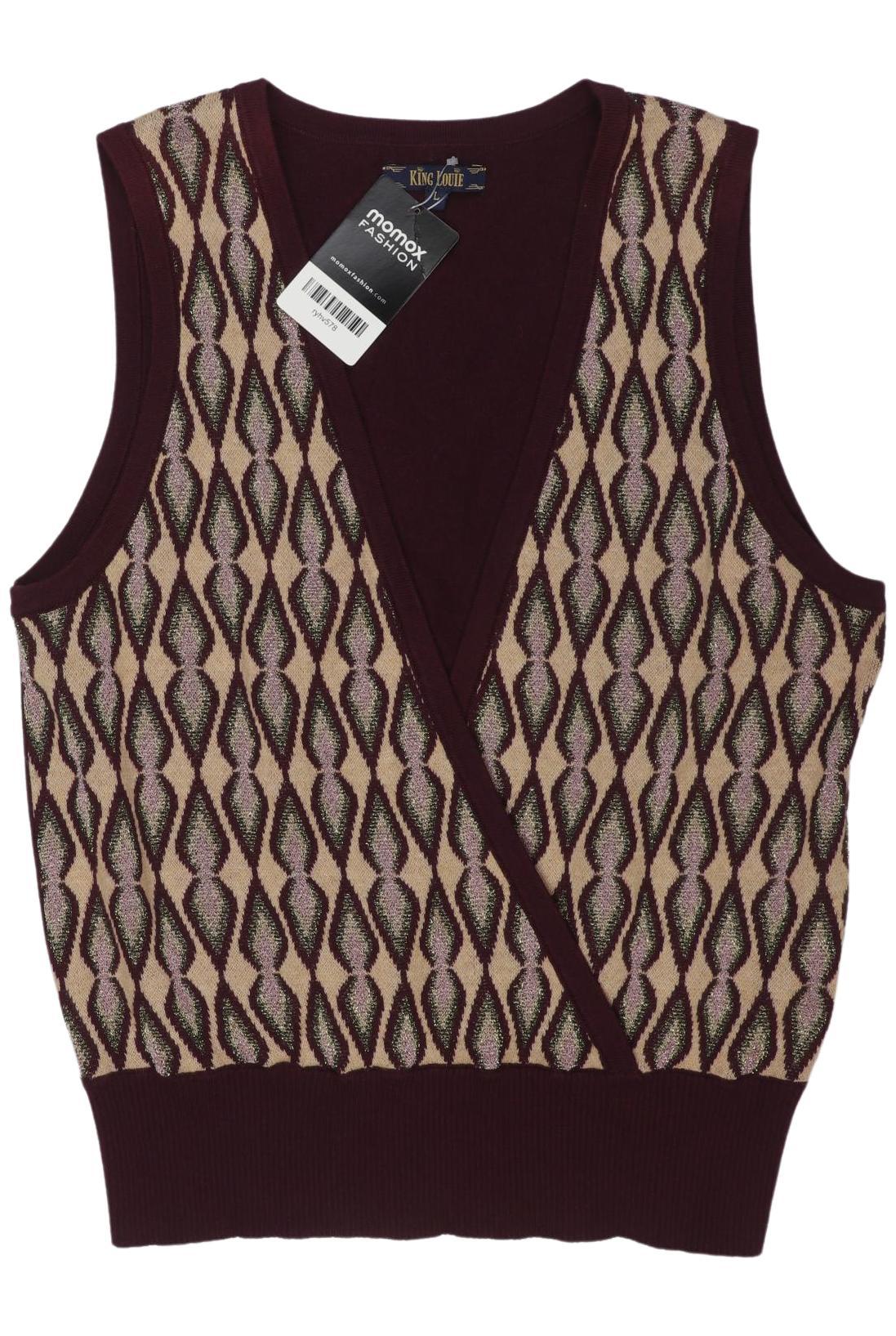 

King Louie Damen Pullover, bordeaux, Gr. 42