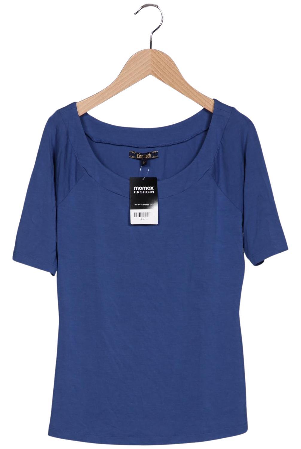 

King Louie Damen T-Shirt, blau, Gr. 38