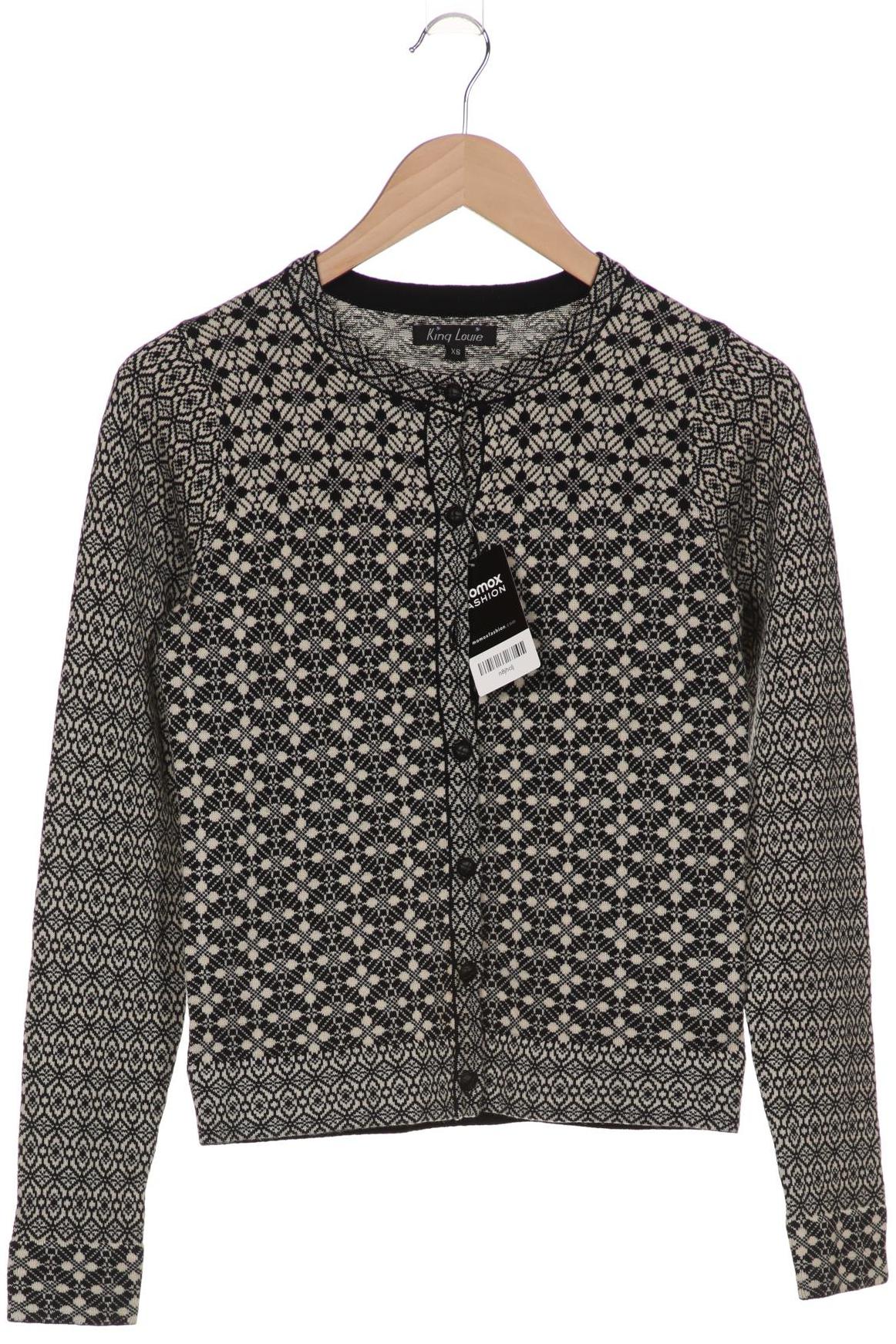 

King Louie Damen Strickjacke, beige, Gr. 34