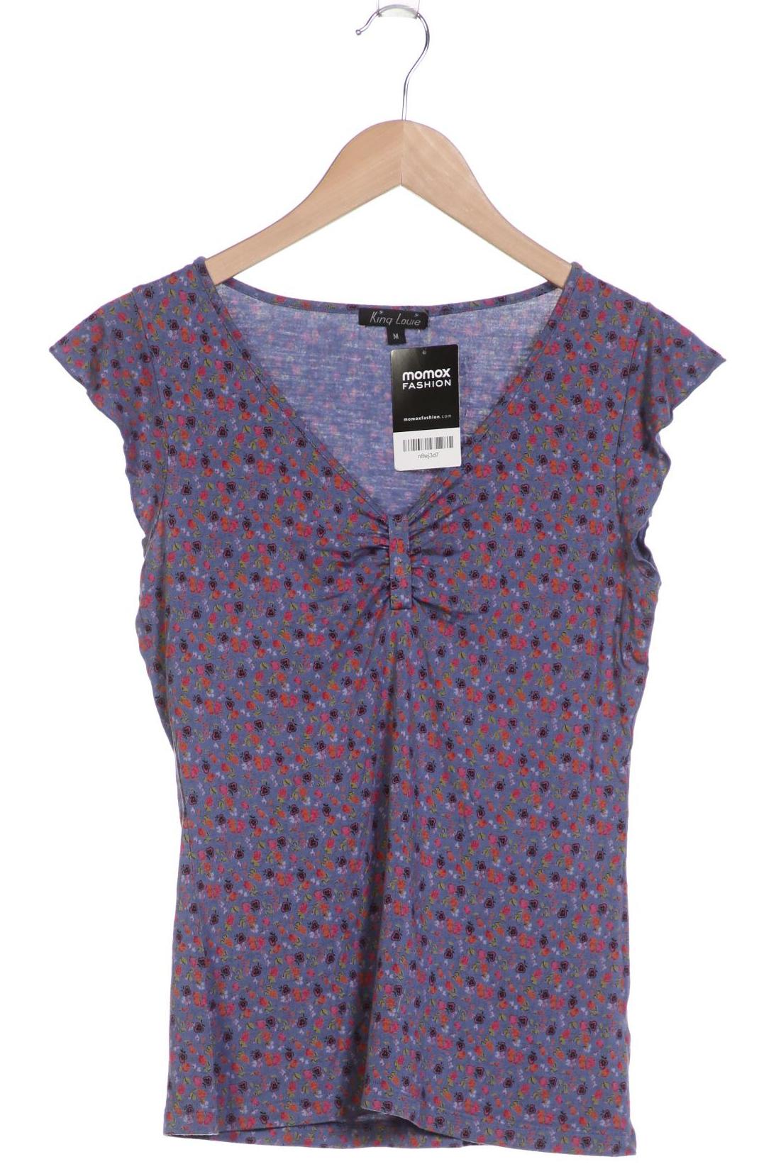 

King Louie Damen T-Shirt, blau, Gr. 38