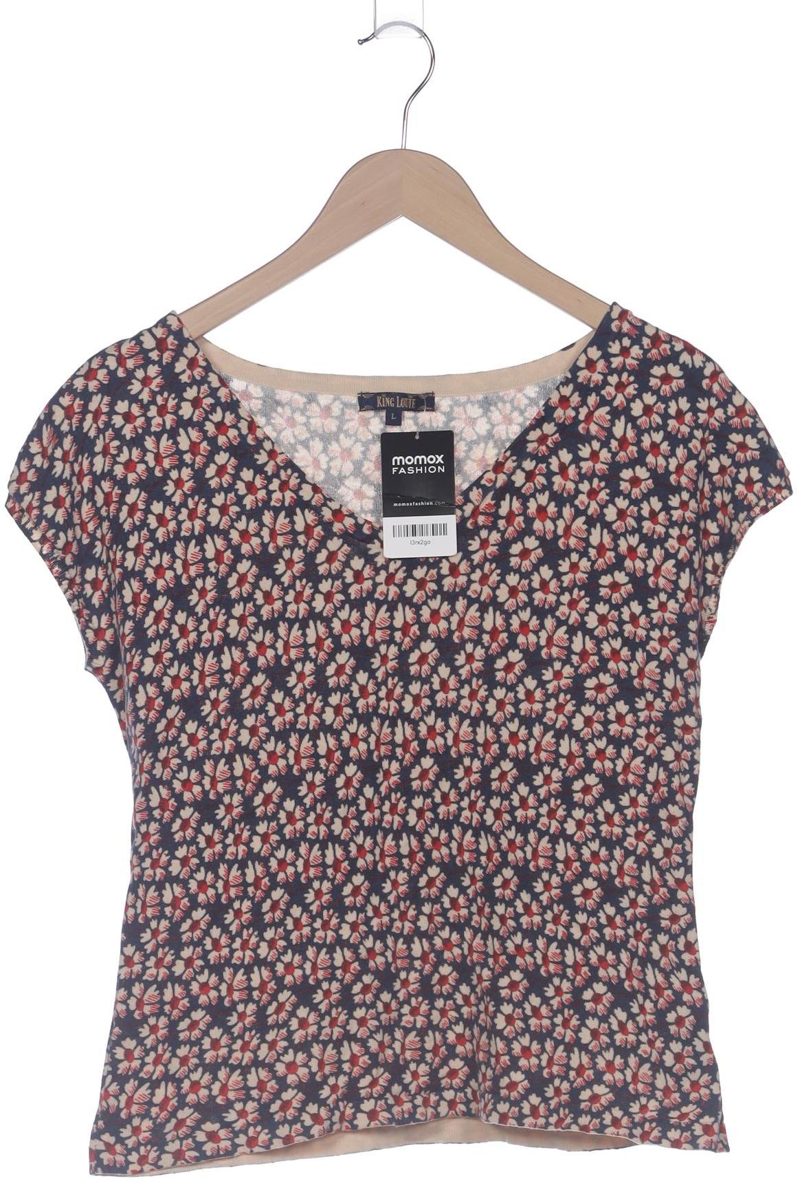 

King Louie Damen T-Shirt, marineblau, Gr. 42