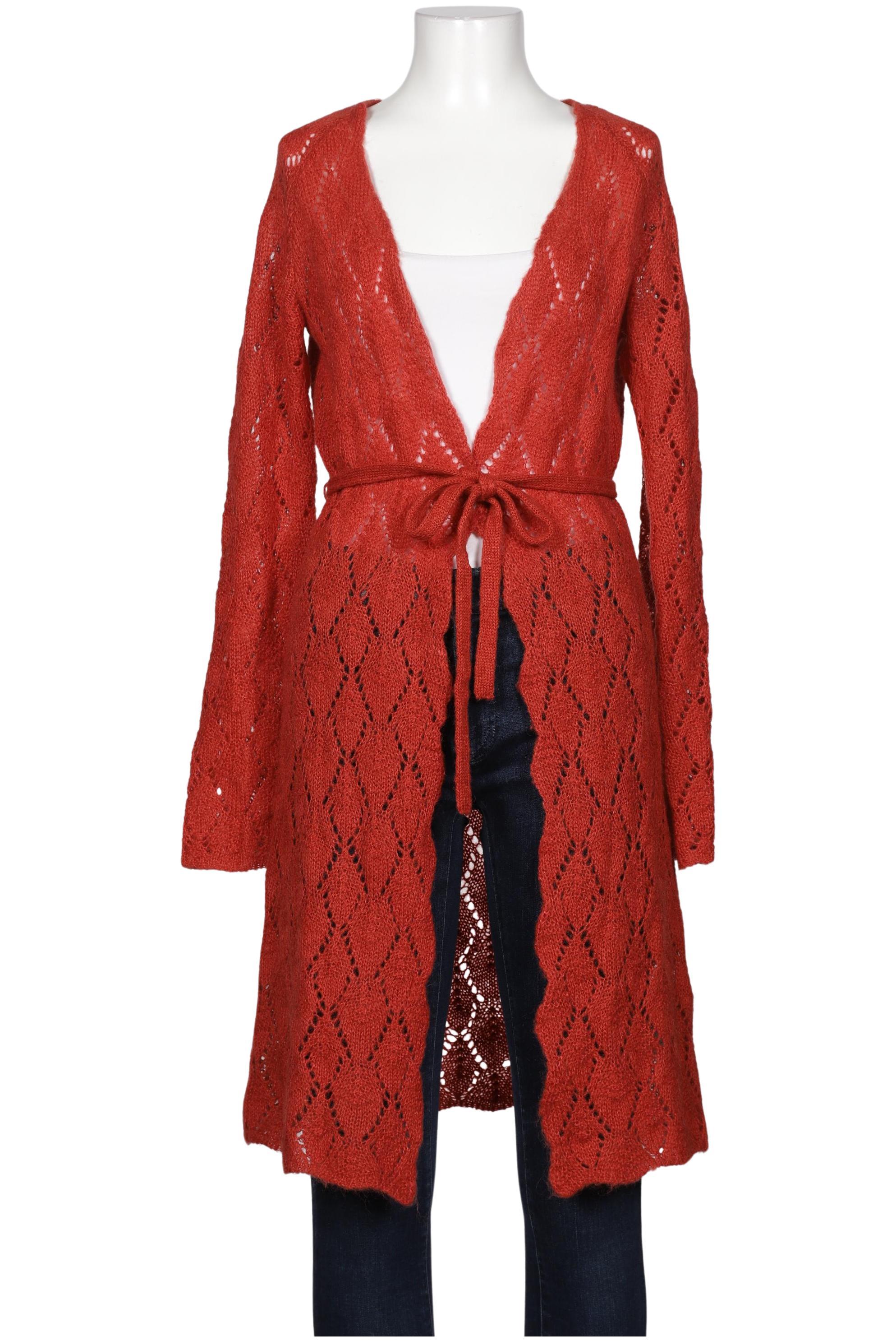 

King Louie Damen Strickjacke, rot, Gr. 38