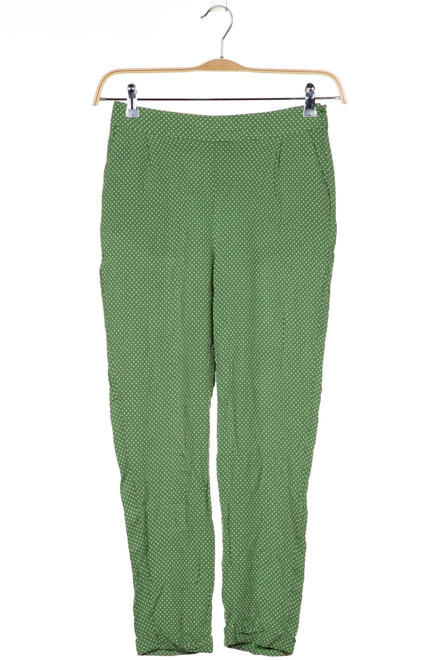 

King Louie Damen Stoffhose, grün, Gr. 36