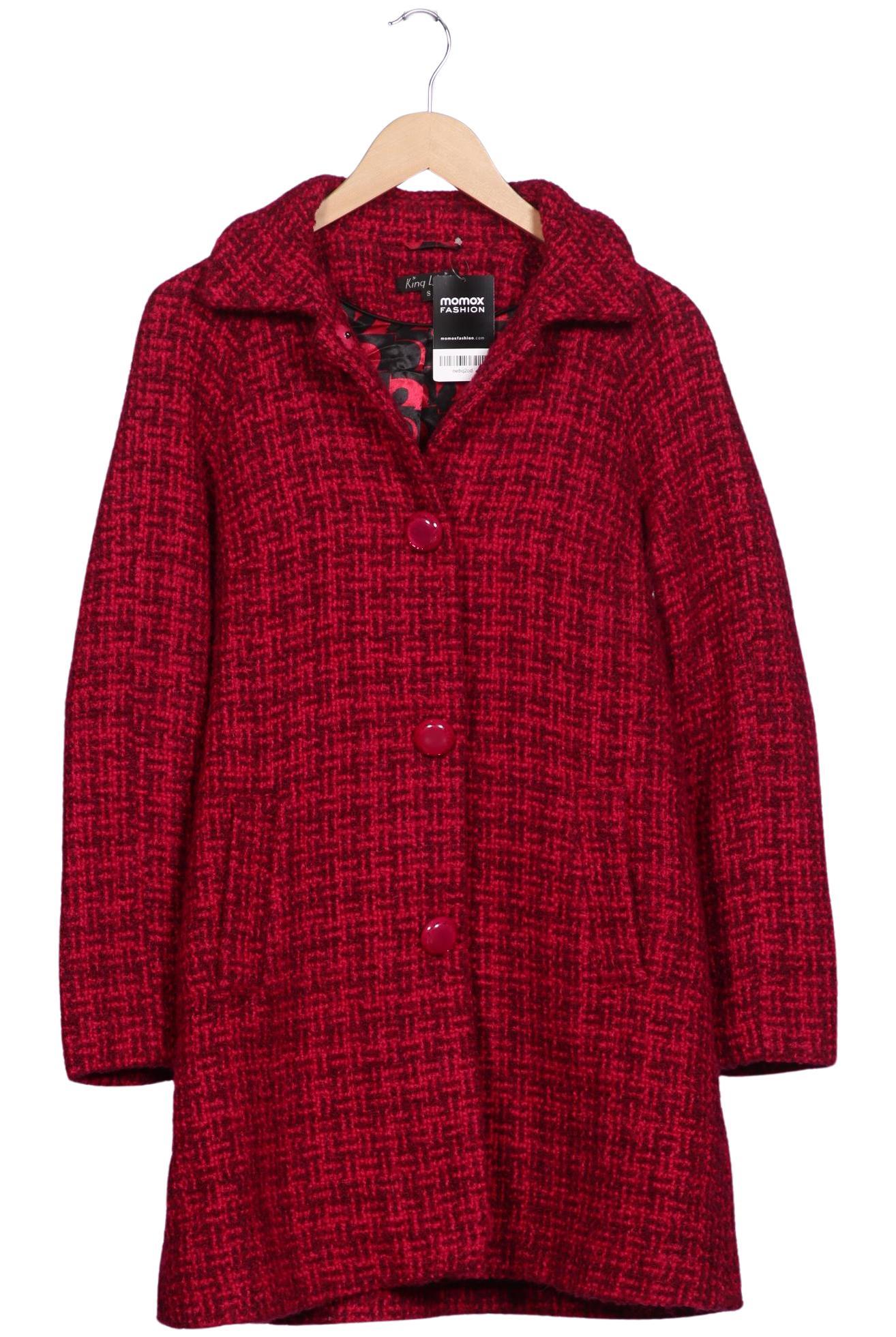 

King Louie Damen Mantel, rot, Gr. 36