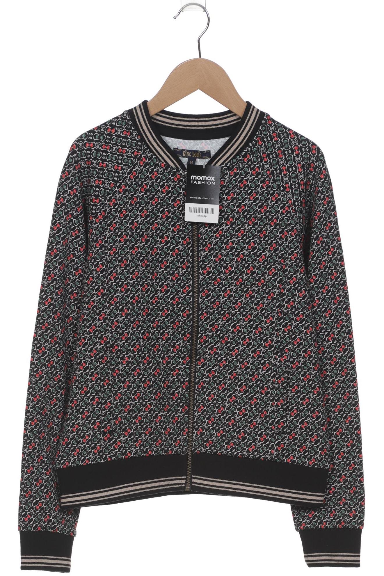 

King Louie Damen Sweatshirt, schwarz, Gr. 38