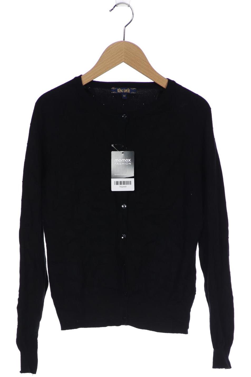 

KING LOUIE Damen Strickjacke, schwarz