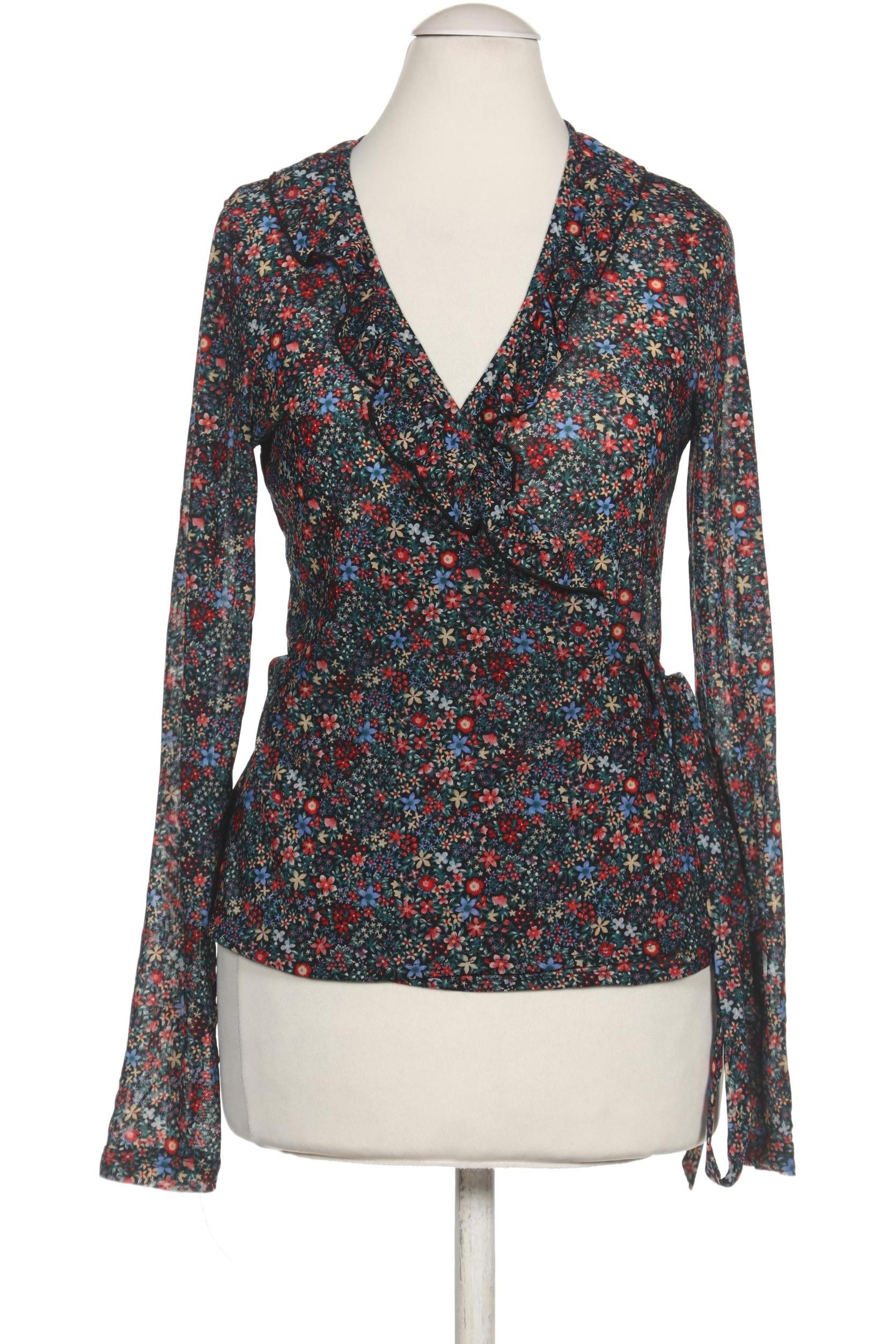 

King Louie Damen Bluse, mehrfarbig, Gr. 34