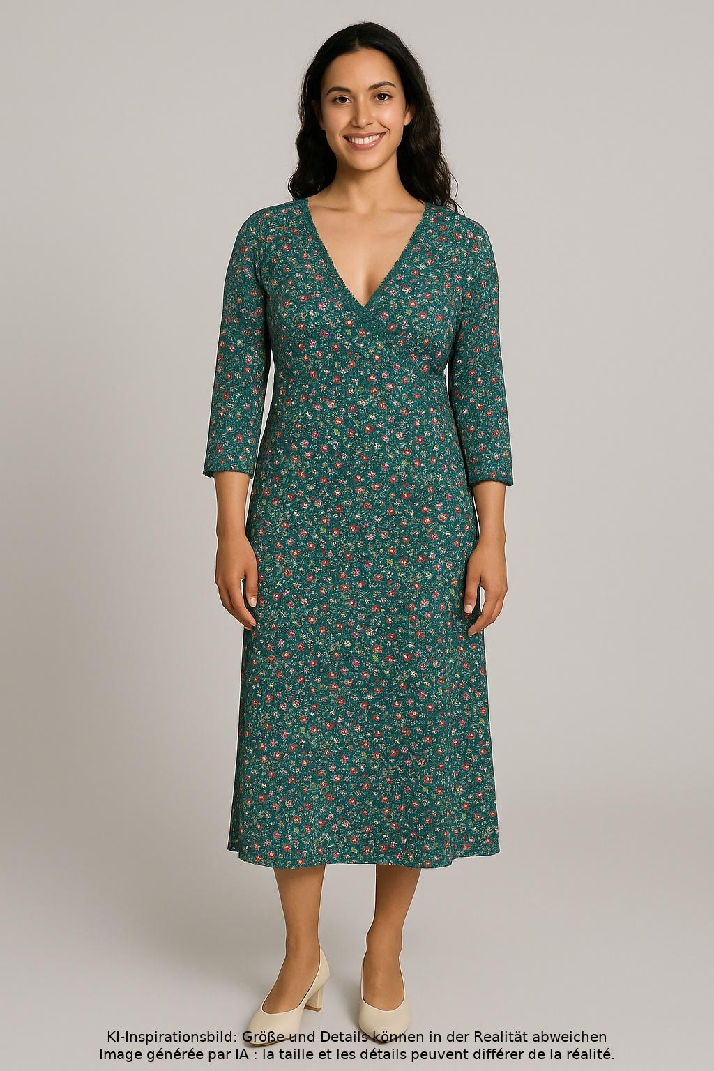 

King Louie Damen Kleid, grün, Gr. 38