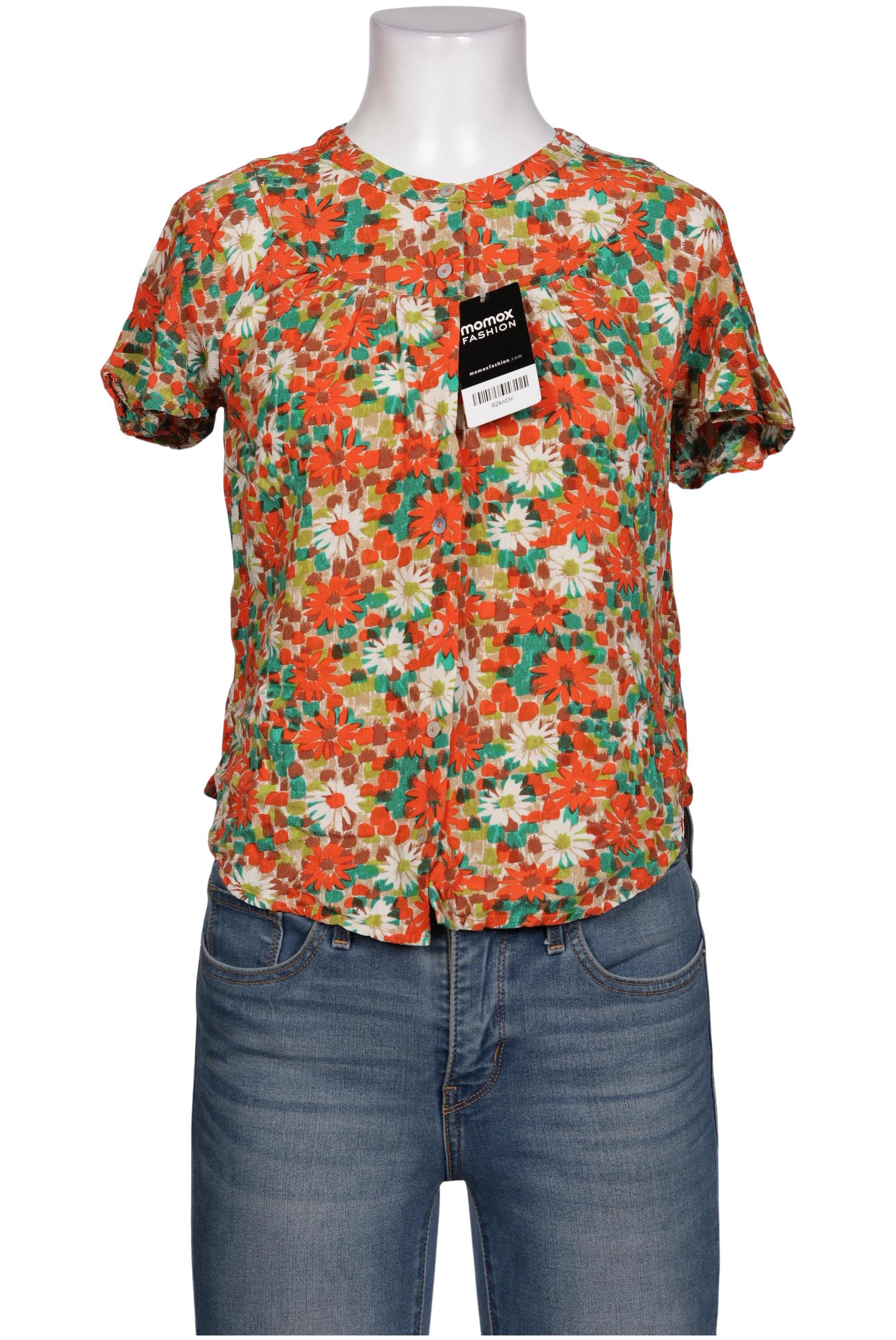 

King Louie Damen Bluse, mehrfarbig, Gr. 38