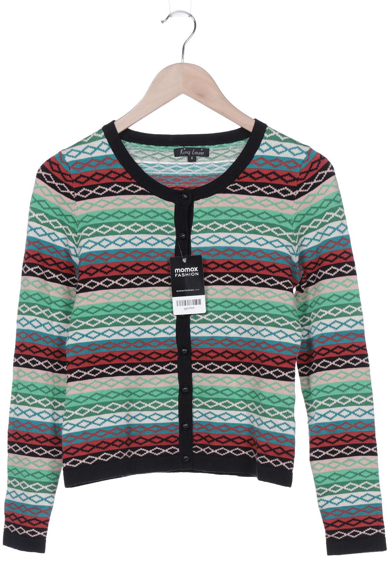 

King Louie Damen Strickjacke, grün, Gr. 36