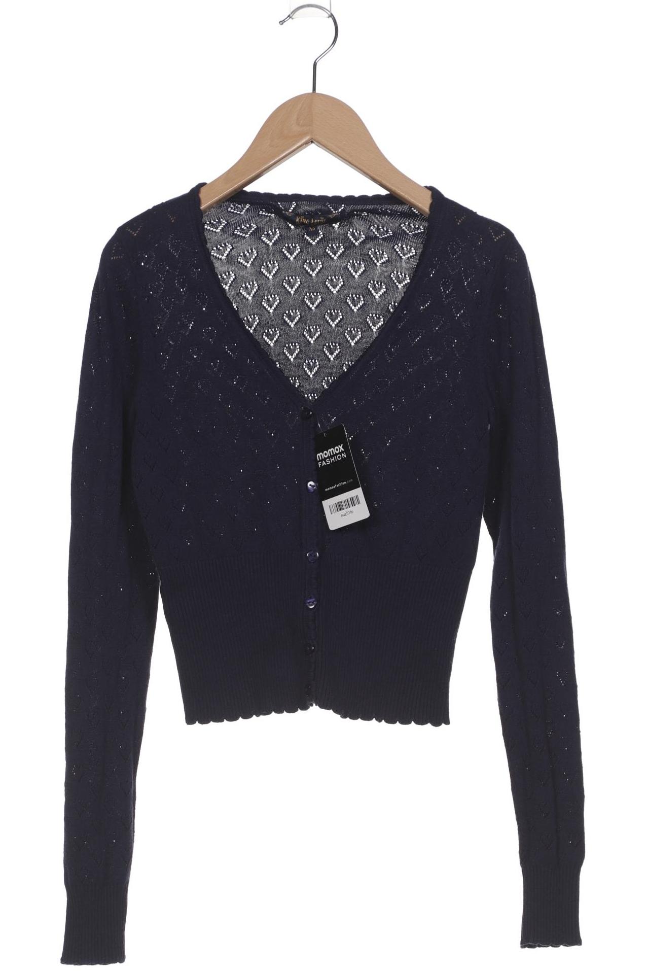 

King Louie Damen Strickjacke, marineblau, Gr. 34