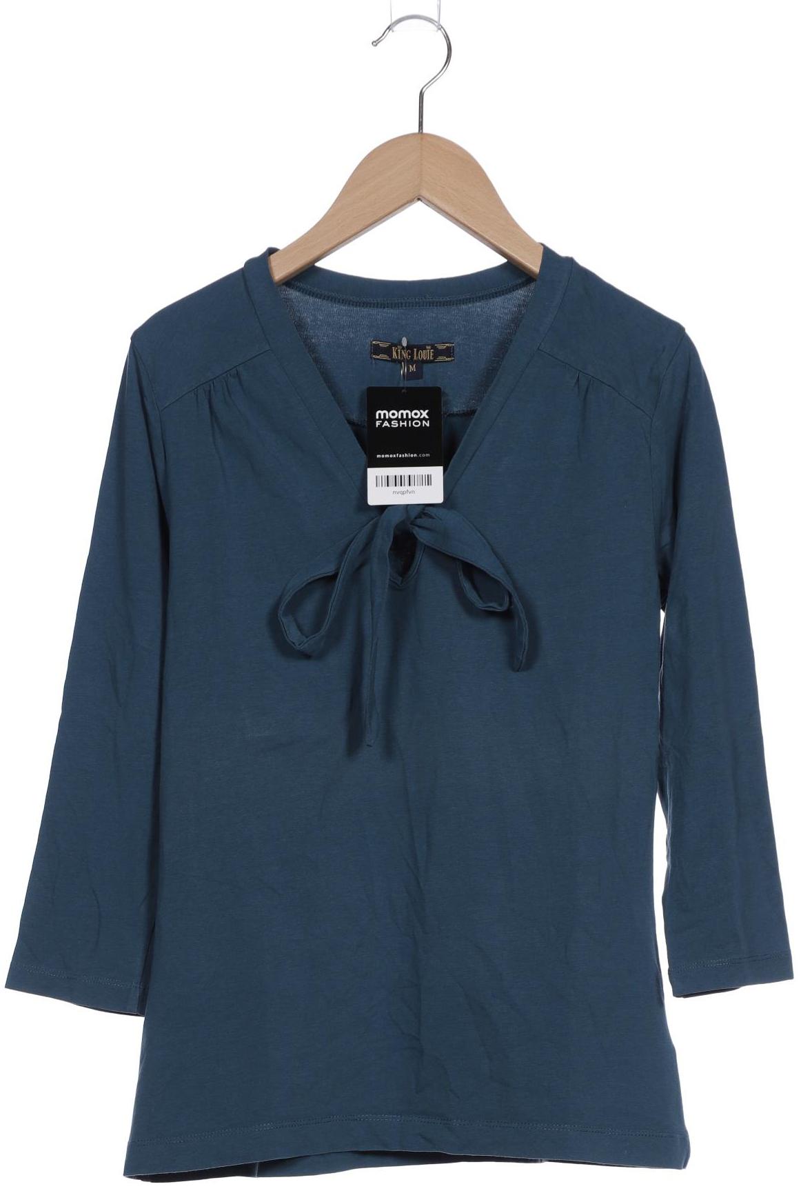 

King Louie Damen Langarmshirt, blau, Gr. 38