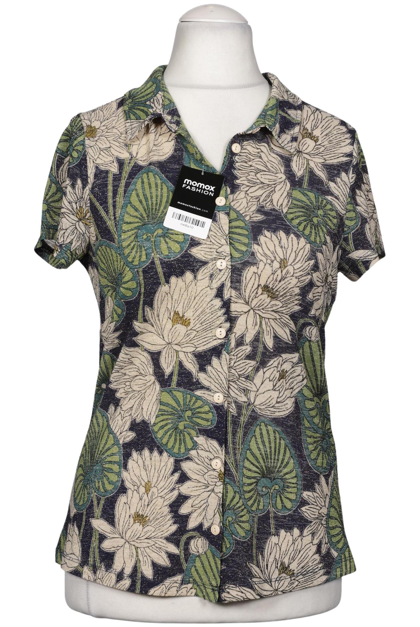 

King Louie Damen Bluse, mehrfarbig, Gr. 38
