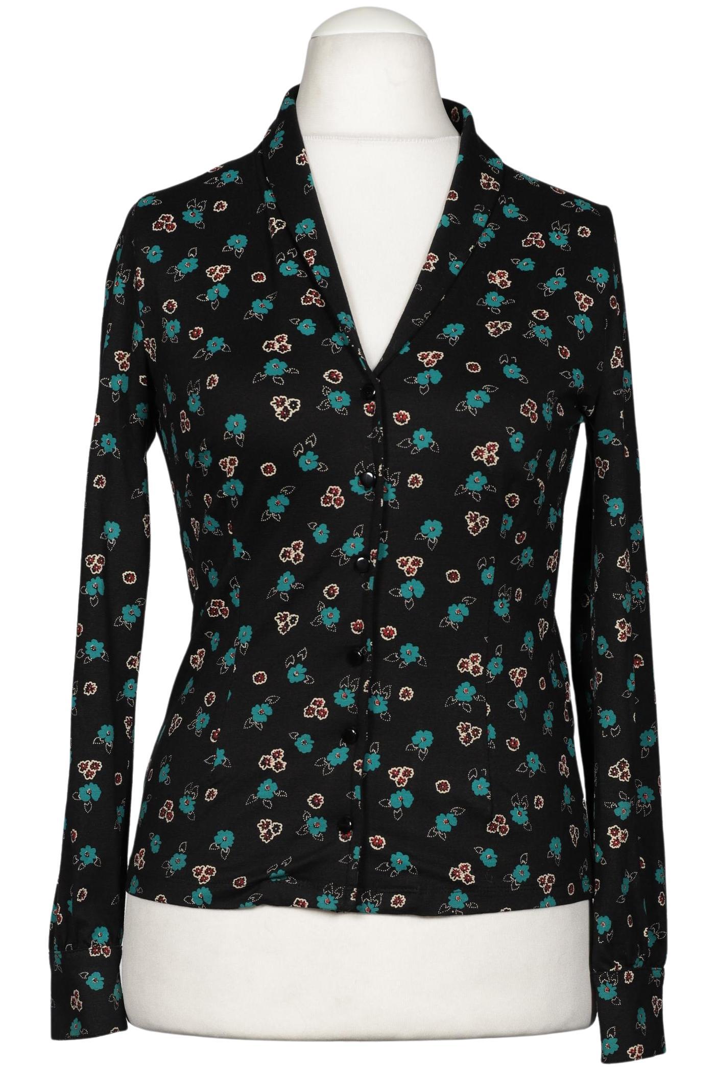 

King Louie Damen Bluse, schwarz, Gr. 36