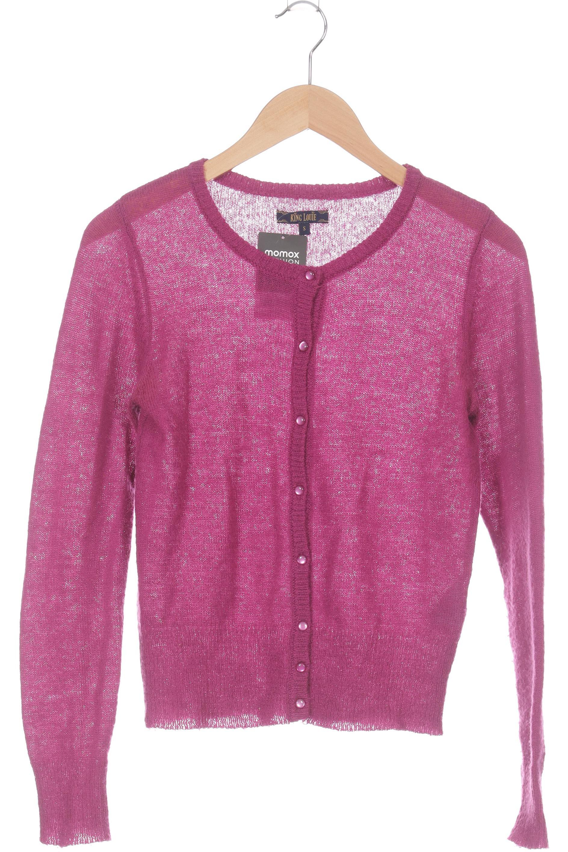 

King Louie Damen Strickjacke, pink, Gr. 36