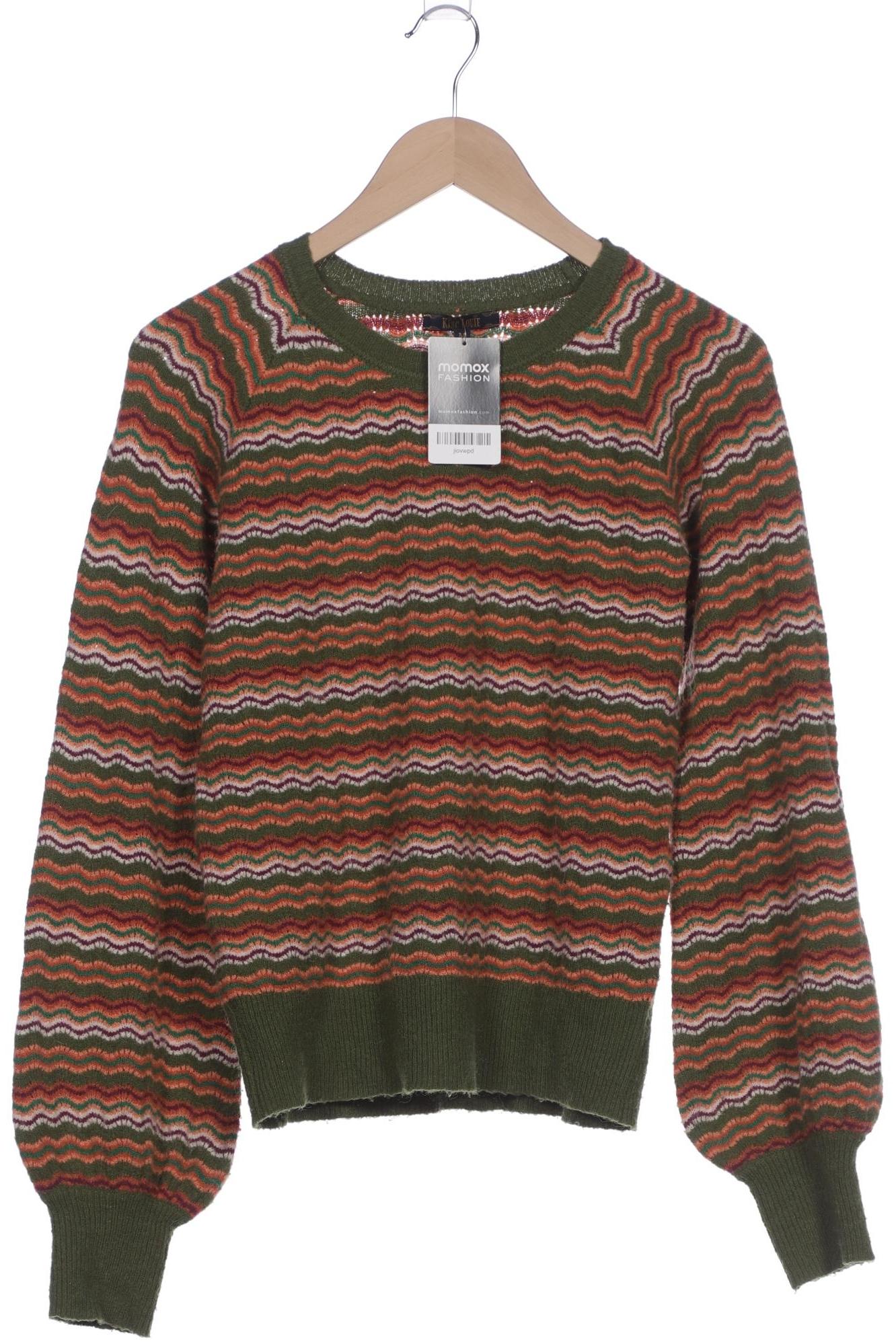 

King Louie Damen Pullover, grün, Gr. 38