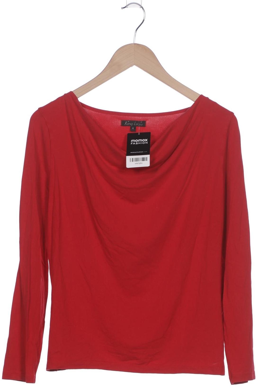 

King Louie Damen Langarmshirt, rot, Gr. 38