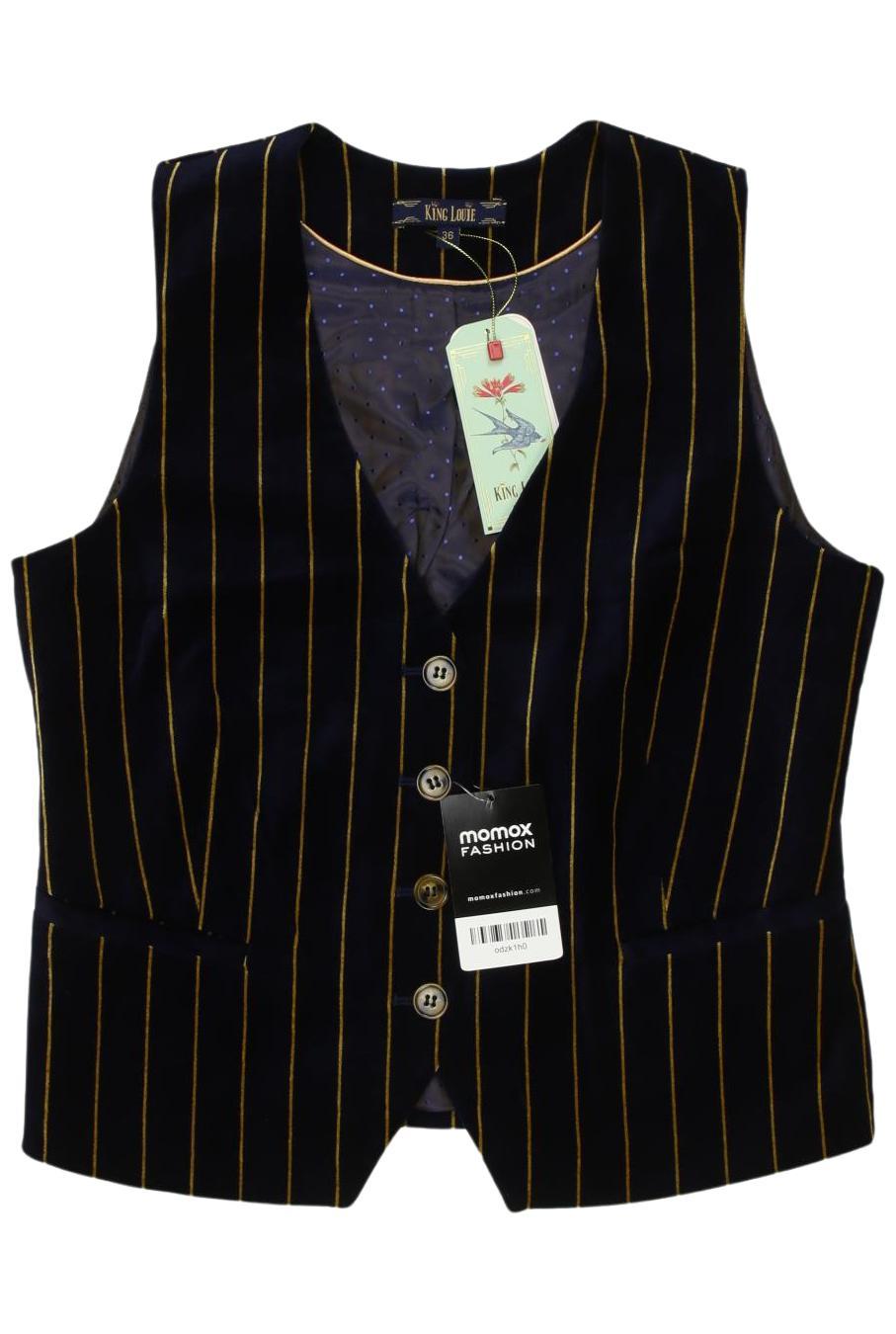 

King Louie Damen Weste, marineblau, Gr. 36